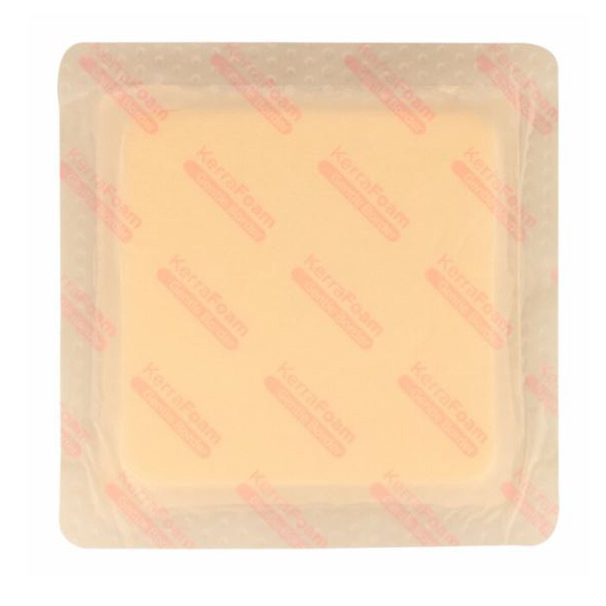 KerraFoam™ Gentle Border Silicone Foam Dressing, 5 x 5 Inch (10 Units)