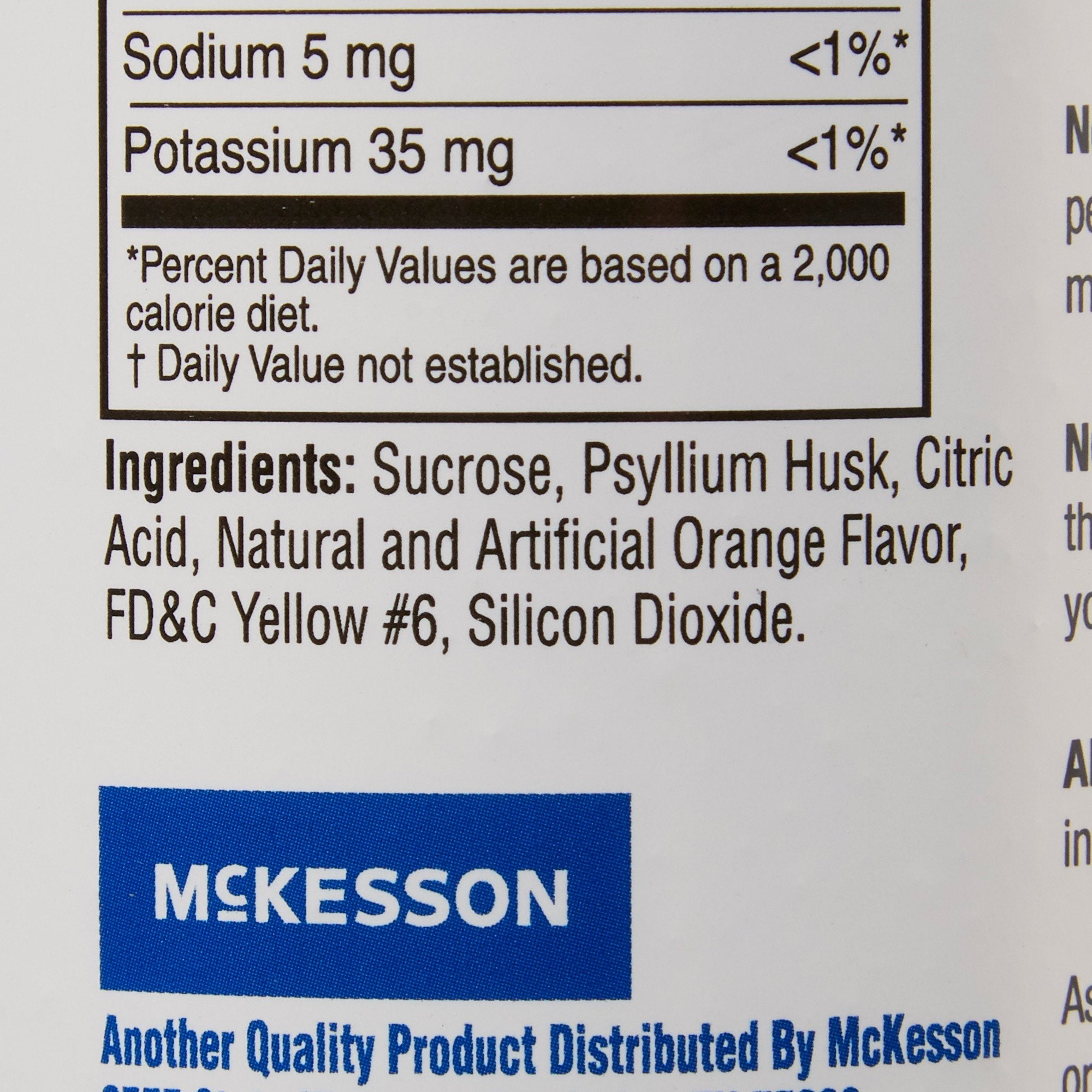 sunmark® Psyllium Husk Fiber Supplement, 19-ounce Bottle, Orange Flavor (1 Unit)