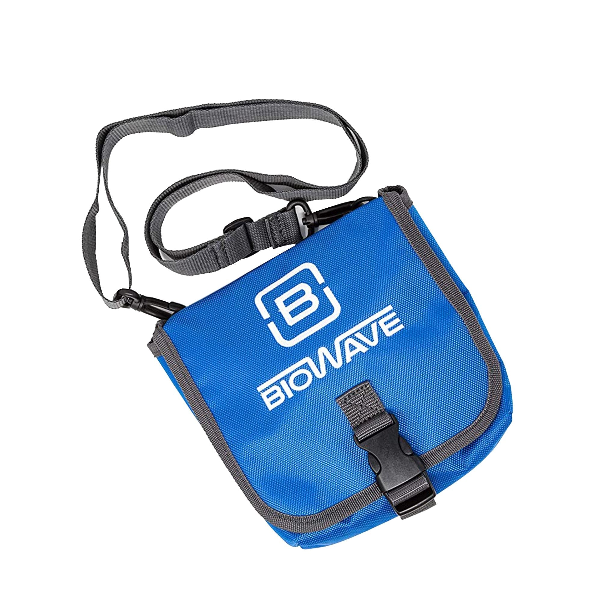 BioWaveGO Pain Relief Device Carrying Bag for Easy Travel, Blue (4 Units)