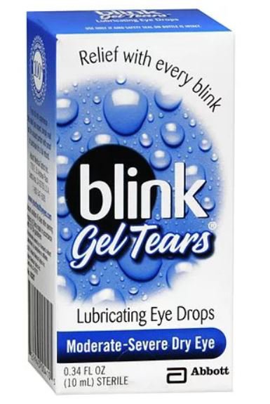 Eye Lubricant Blink Tears® 0.34 oz. Eye Drops (1 Unit)