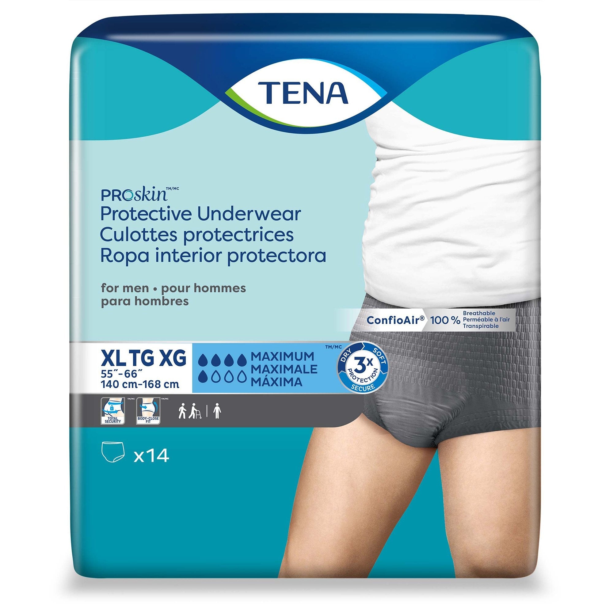 Tena® ProSkin™ Maximum Absorbent Underwear, Extra Large (14 Units)