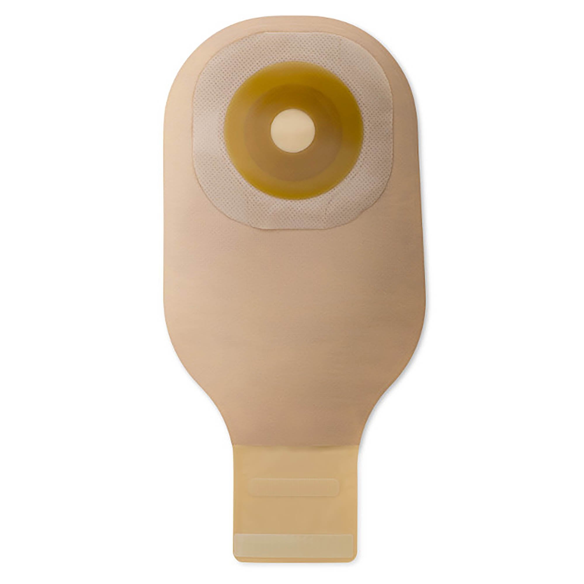 Premier™ Flextend™ One-Piece Drainable Beige Colostomy Pouch, 12 Inch Length, Up to 2½ Inch Stoma (10 Units)