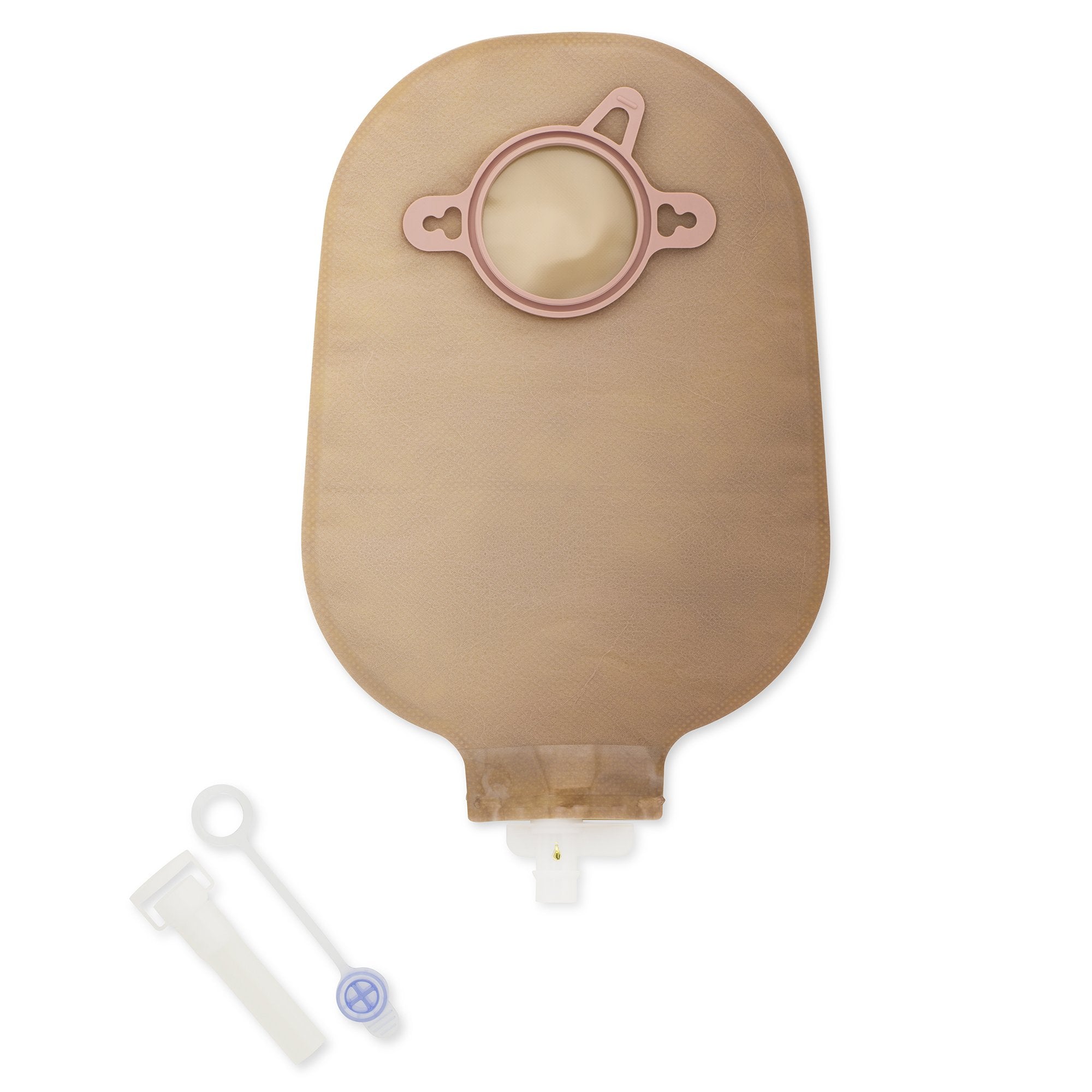 CeraPlus One-Piece Drainable Beige Urostomy Pouch, 9 Inch Length, 3/4 Inch Stoma (5 Units)