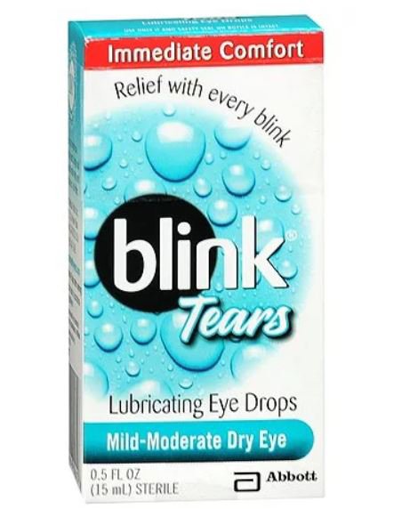 Eye Lubricant Blink Tears® 0.5 oz. Eye Drops (1 Unit)