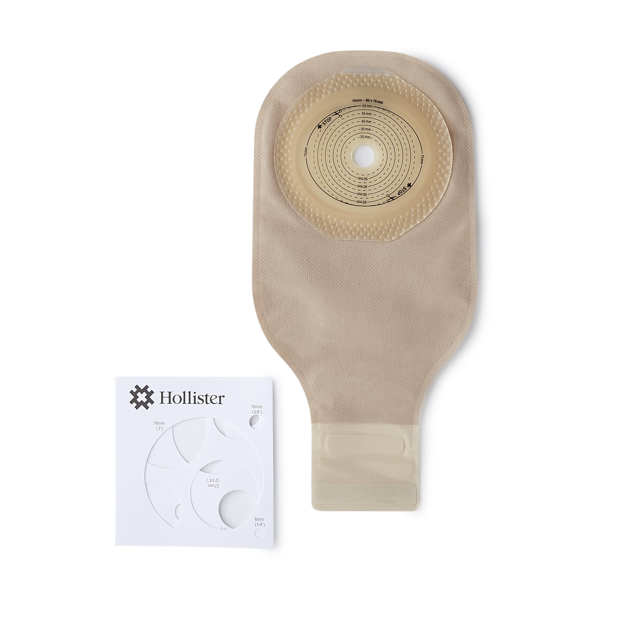 Premier™ One-Piece Drainable Transparent Filtered Ostomy Pouch, 12 Inch Length, 2½ to 3 Inch Stoma (10 Units)