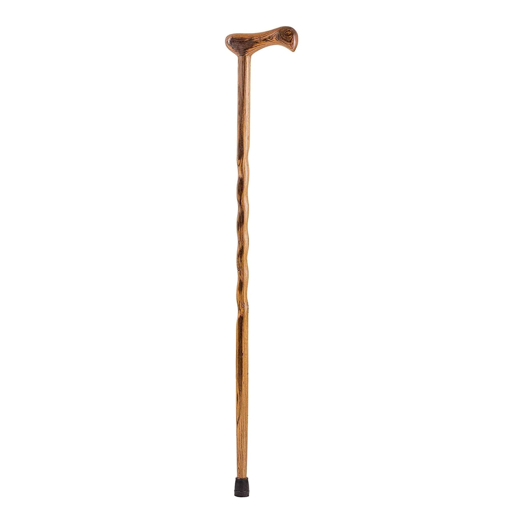 Brazos™ Twisted Bocote Cane with T-Handle, 37-Inch Height (1 Unit)