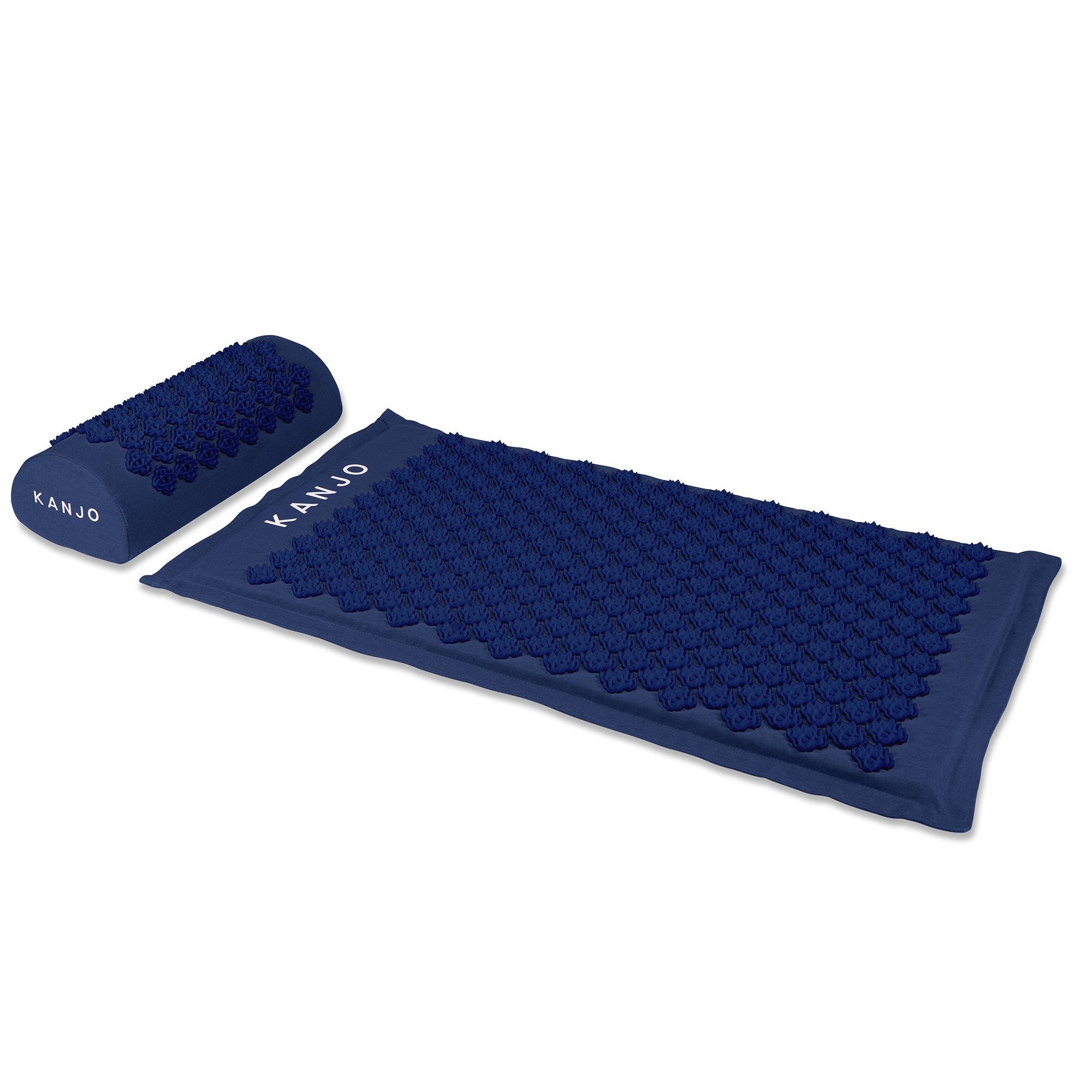 Kanjo Memory Foam Accupressure Mat Set, Dark Blue (9 Units)