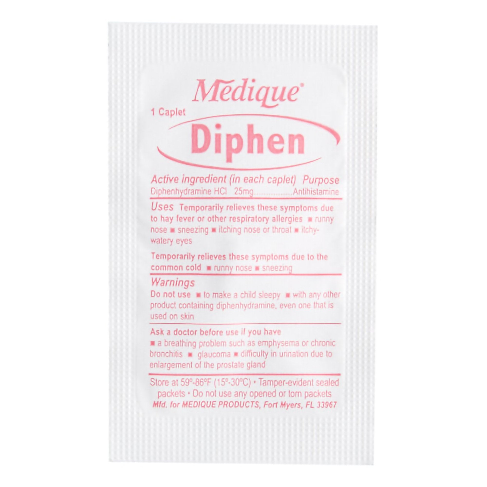 Diphen Diphenhydramine Allergy Relief (200 Units)