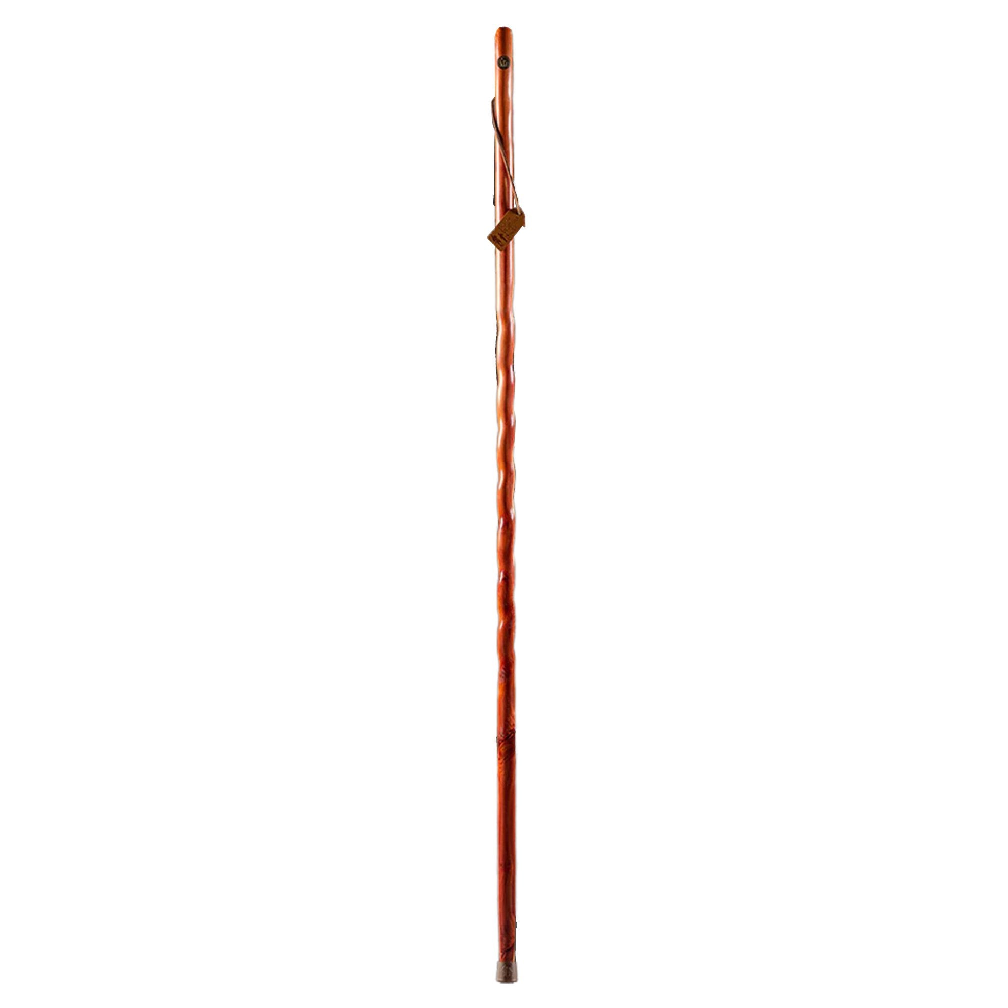 Brazos™ Twisted Cedar Backpacker Handcrafted Walking Stick, 58-Inch (1 Unit)