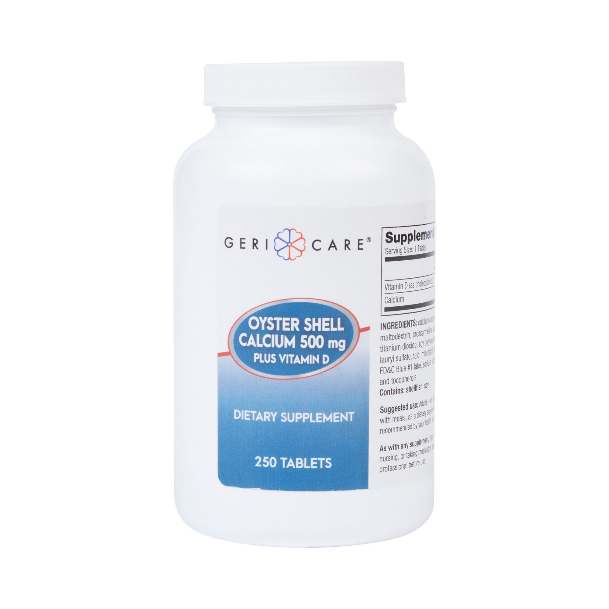 Geri-Care® Oyster Shell Calcium Plus Vitamin D Joint Health Supplement (1 Unit)