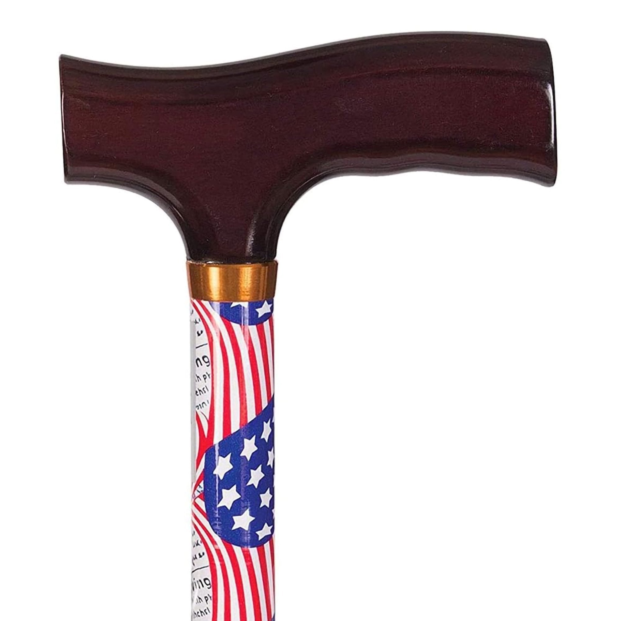 DMI Walking Stick, American Flag Print (1 Unit)