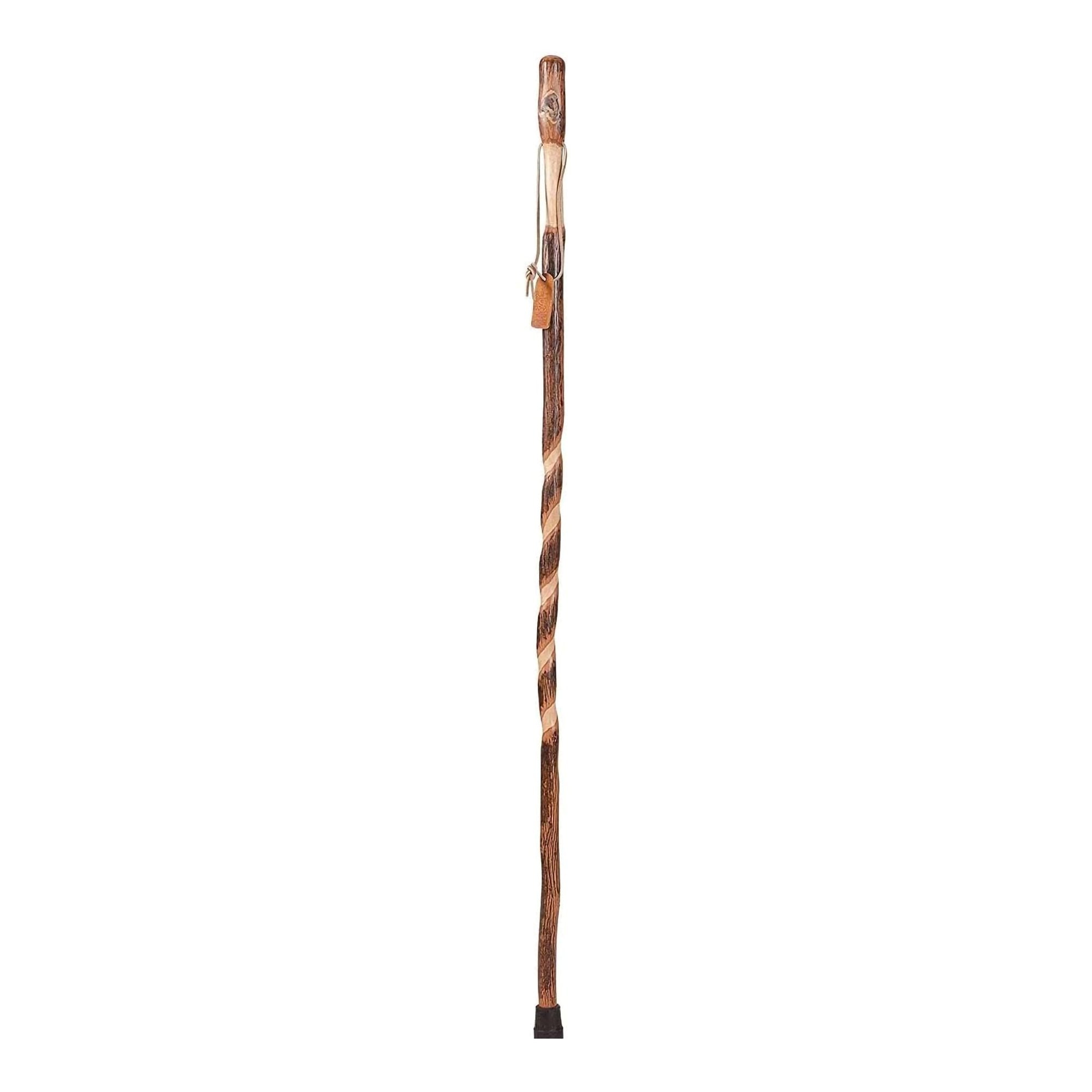 Brazos™ Twisted Hickory Rustic Walking Stick, 58-Inch Height (1 Unit)