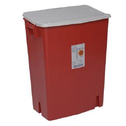 SharpSafety™ Perfusion Waste Container, 30 Gallon, 27-1/2 x 15-1/4 x 21-1/4 Inch (3 Units)