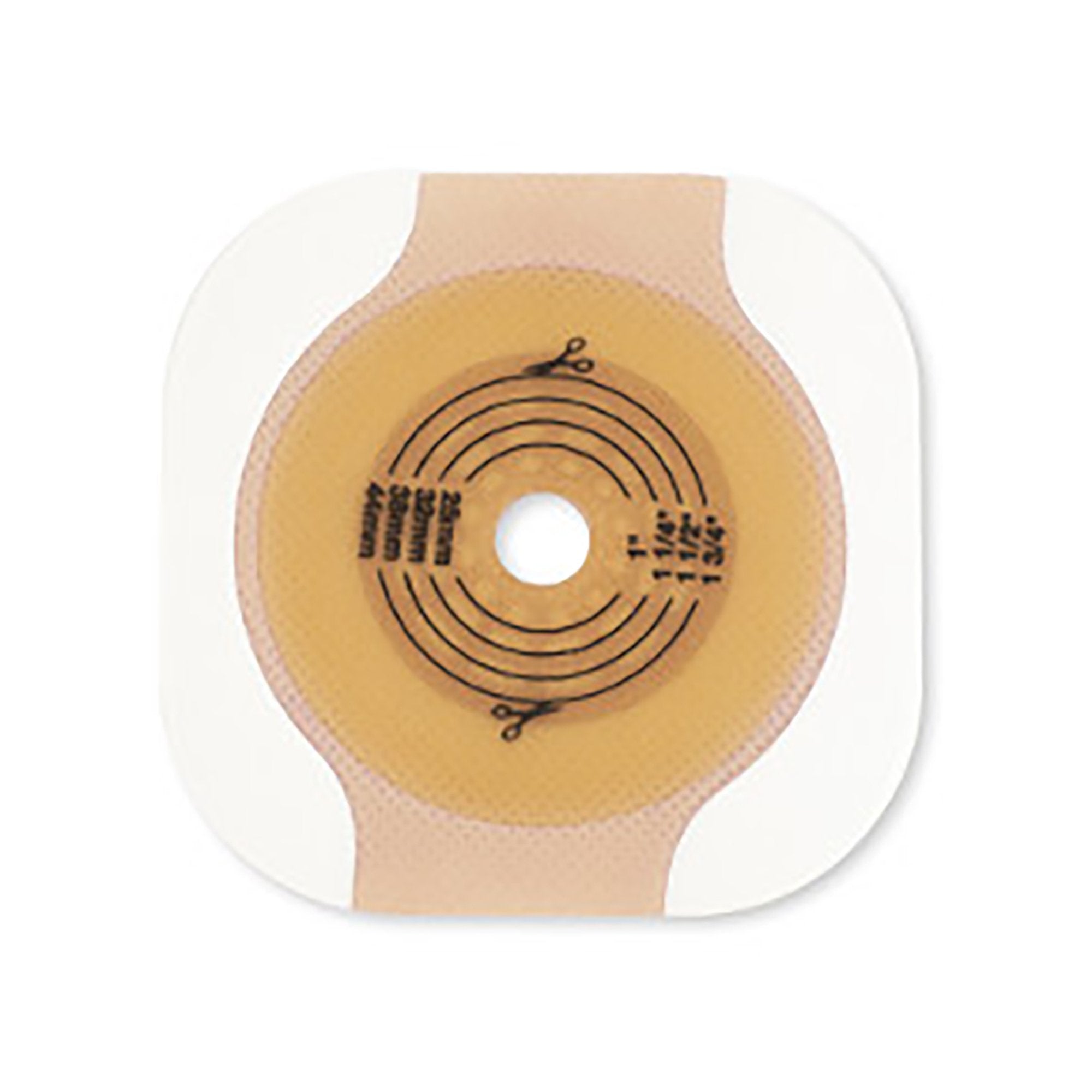 New Image Flat CeraPlus Skin Barrier, Extended Wear, Beige, 2.25" Flange, 1.75" Opening (1 Unit)