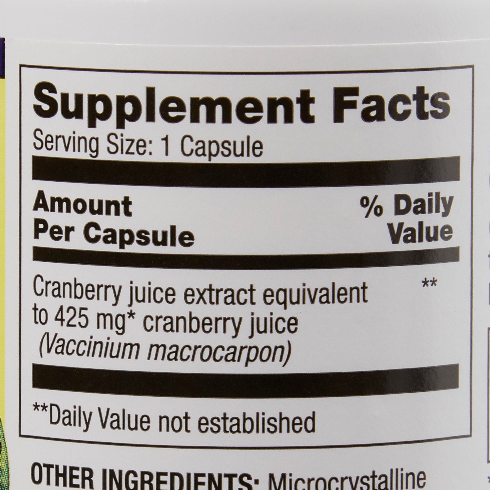 Optimum® Cranberry Powder Dietary Supplement (1 Unit)