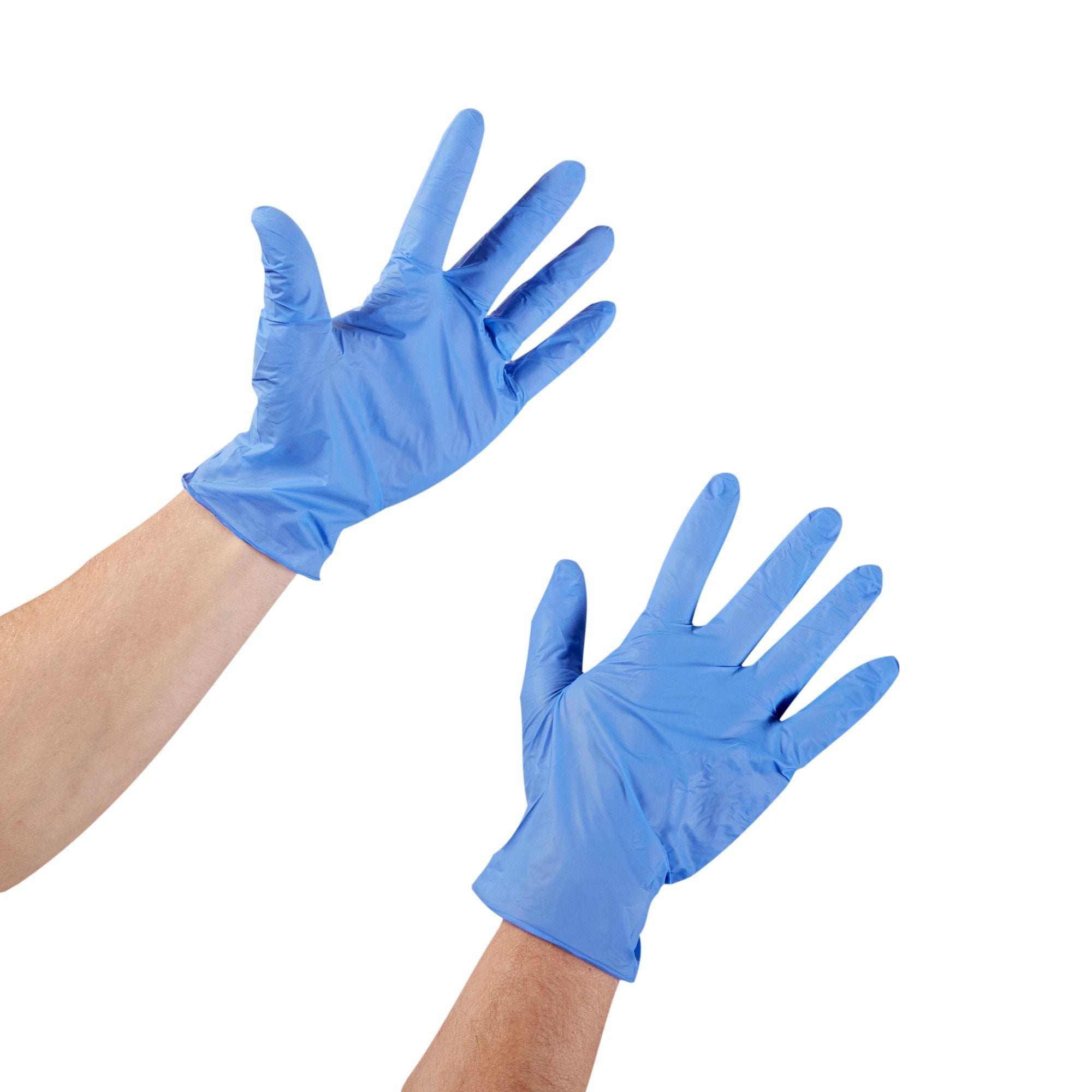 McKesson Confiderm 3.5C Nitrile Exam Gloves XL, Blue - Chemo Rated (180ct)