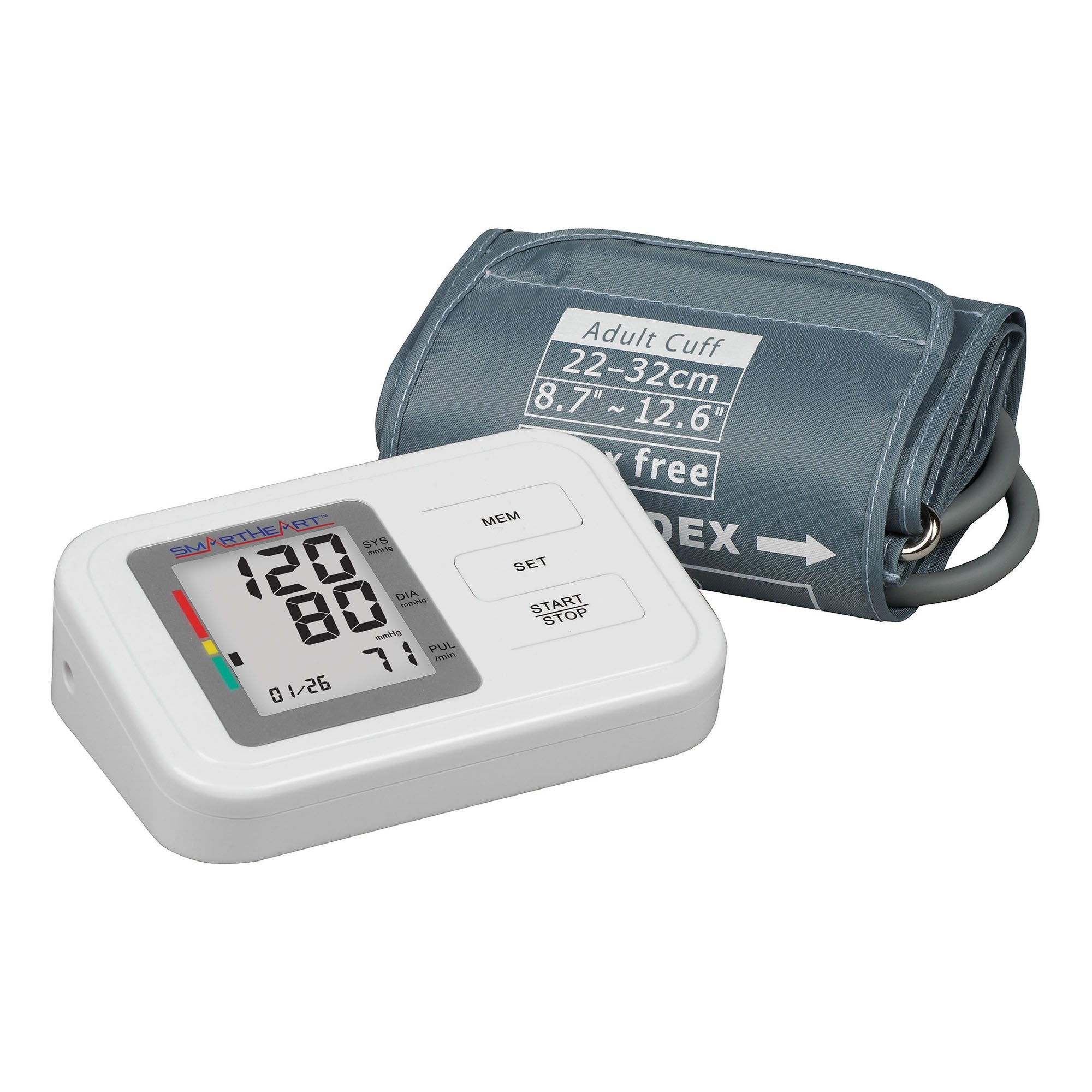 SmartHeart Home Automatic Digital Blood Pressure Monitor (1 Unit)