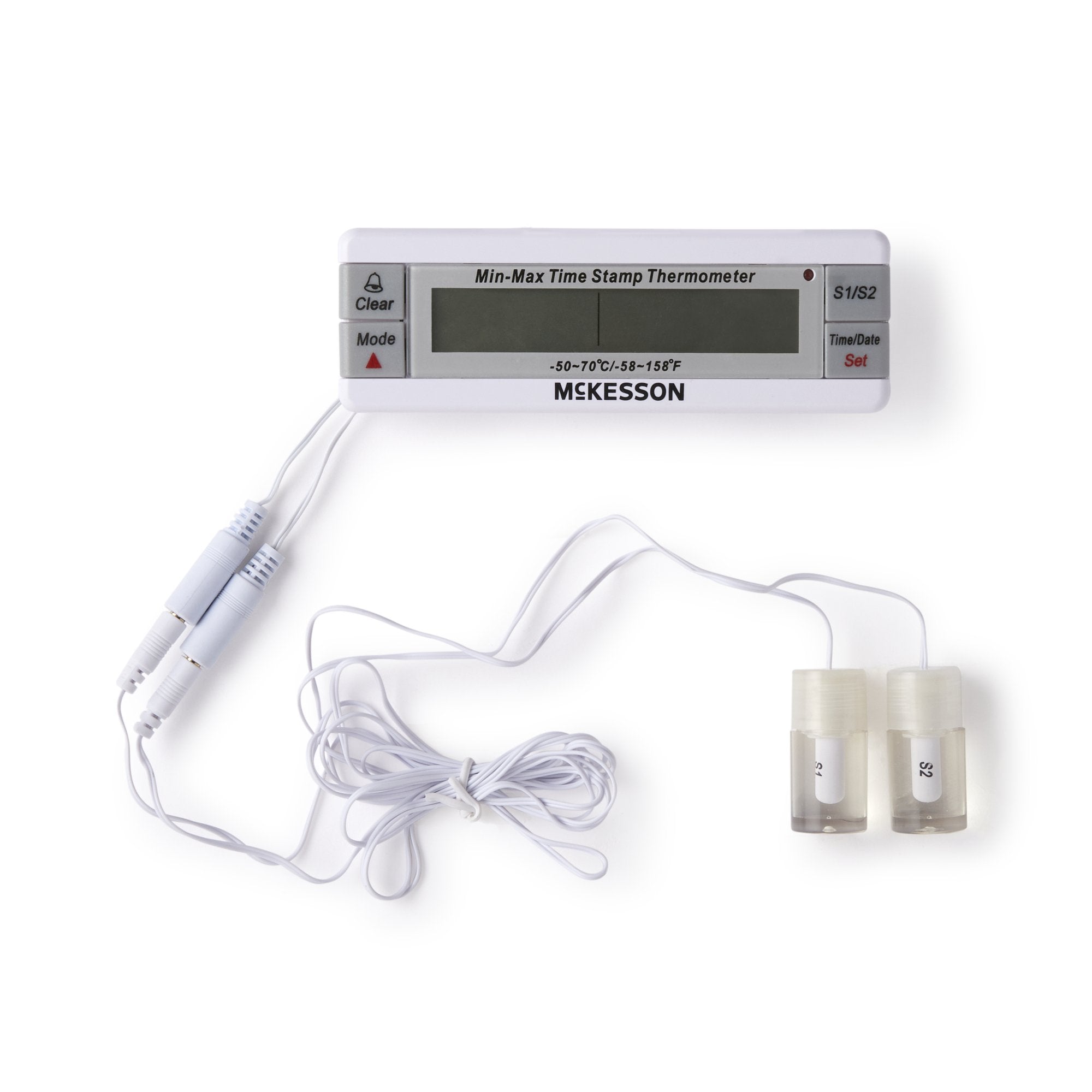 McKesson Refrigerator / Freezer Thermometer, Digital Display, -58° to +158°F (-50° to +70°C) (1 Unit)