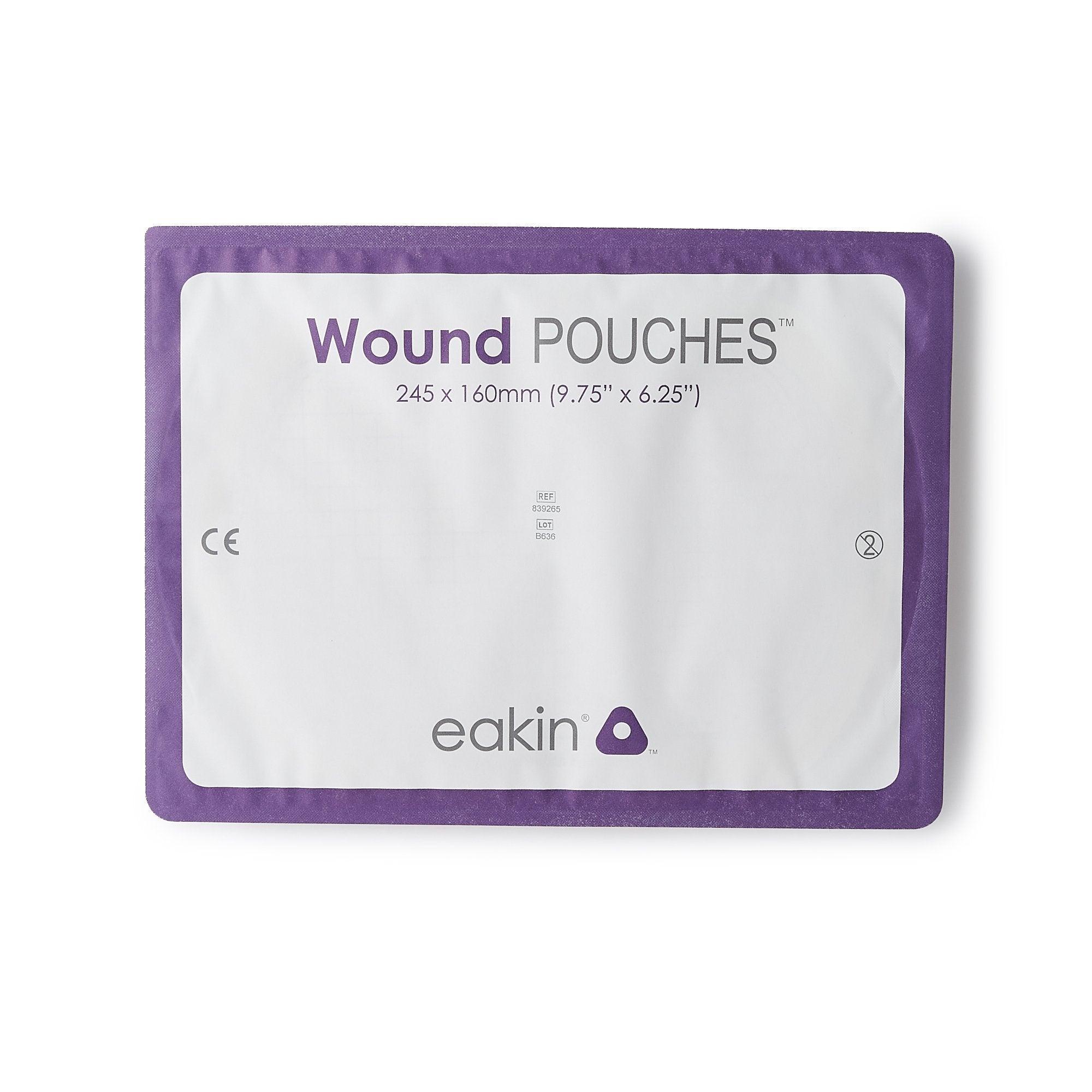 Eakin® Fistula and Wound Drainage Pouch, 6-3/10 x 9-7/10 Inch (5 Units)