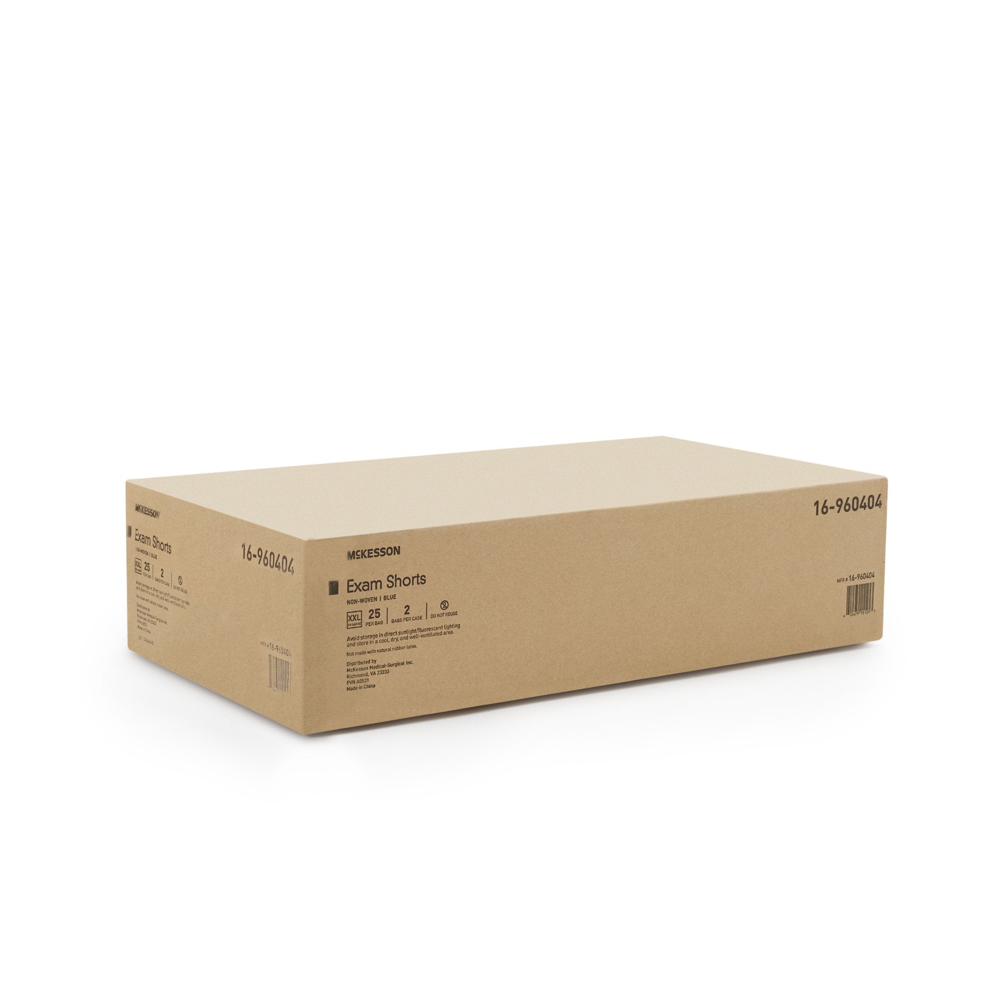 McKesson Patient Exam Shorts, 2X-Large (50 Units)