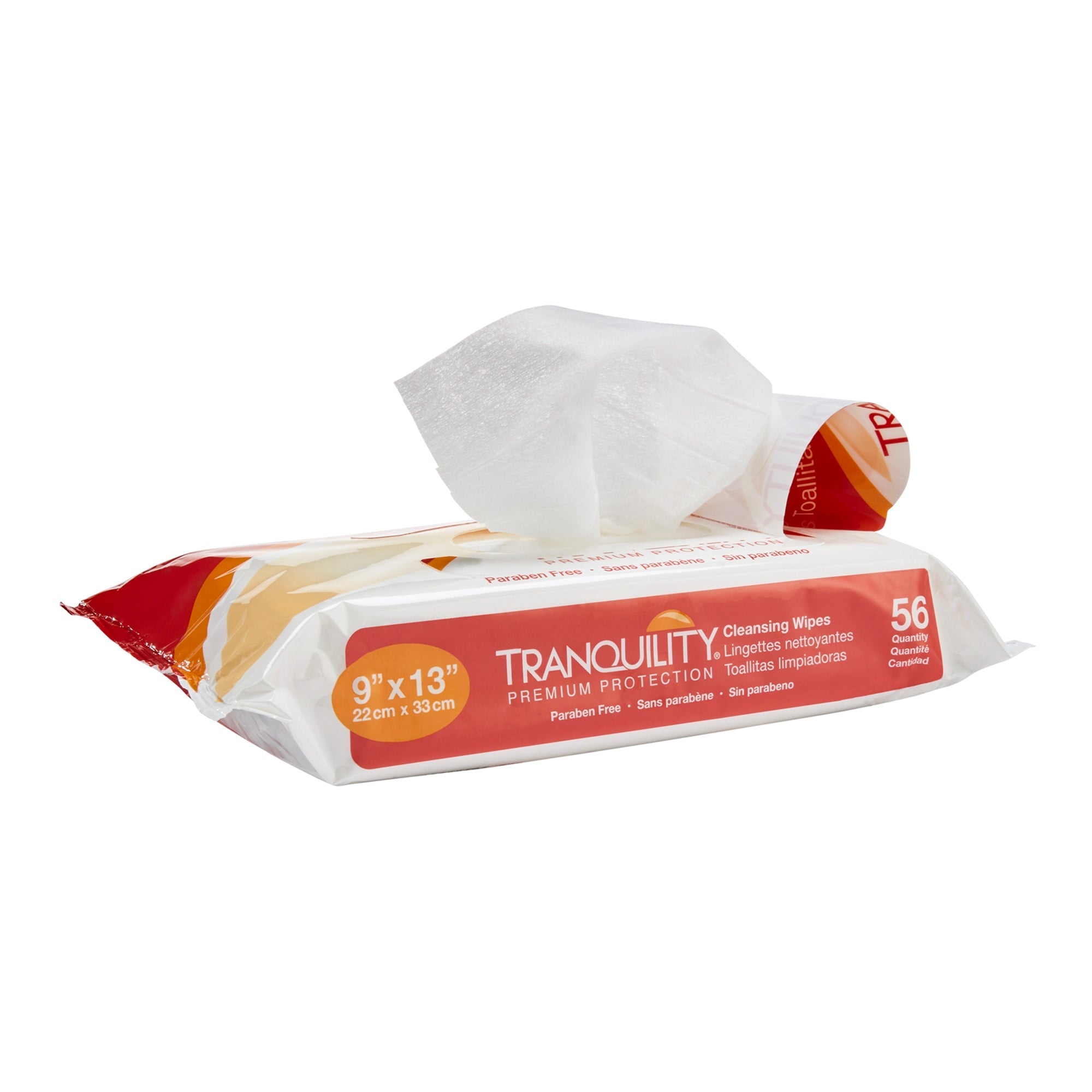 Tranquility Personal Wipes: Aloe & Vitamin E Enriched - Soft, Scented, 56 Ct