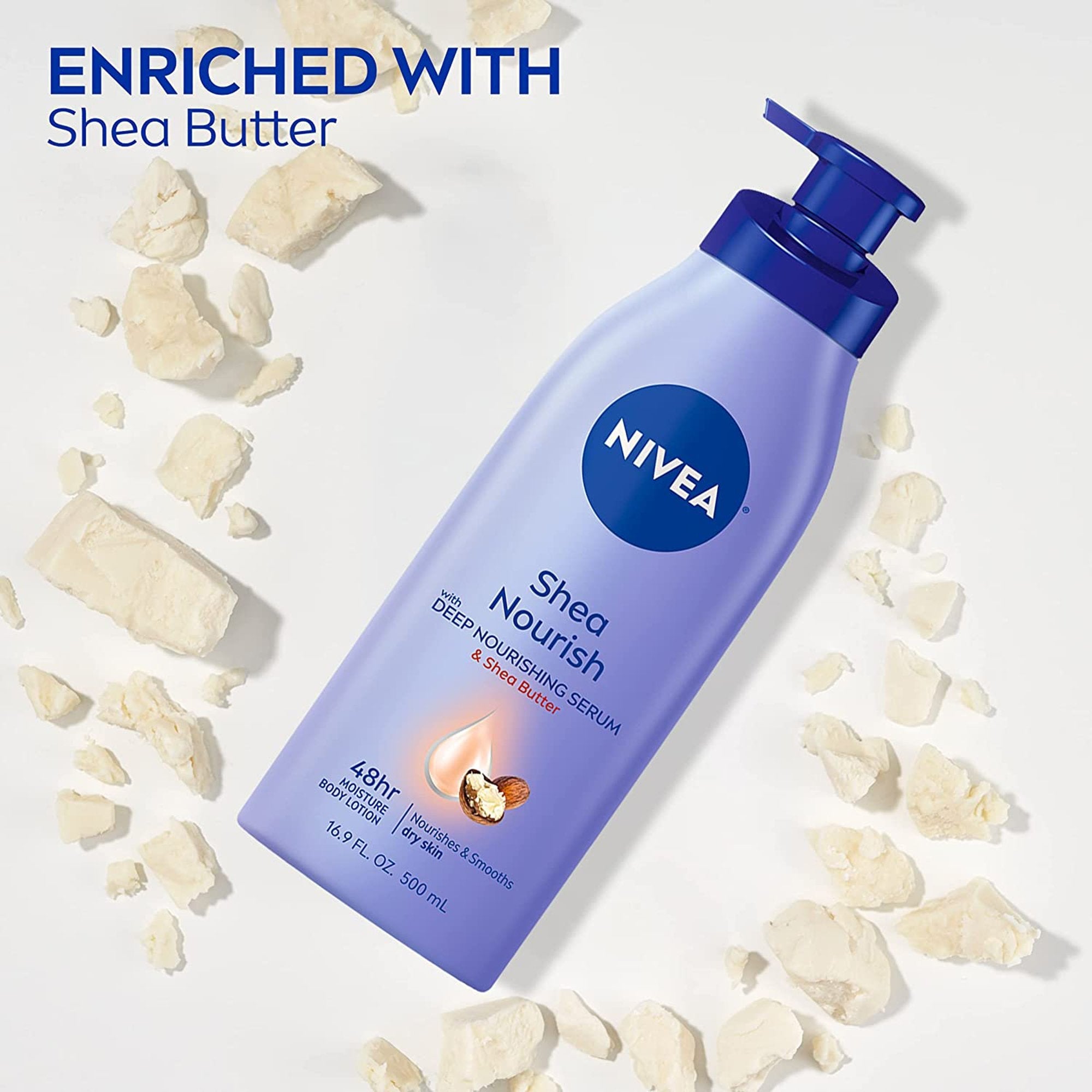 NIVEA® Shea Nourish Body Lotion, 16.9 oz. (1 Unit)