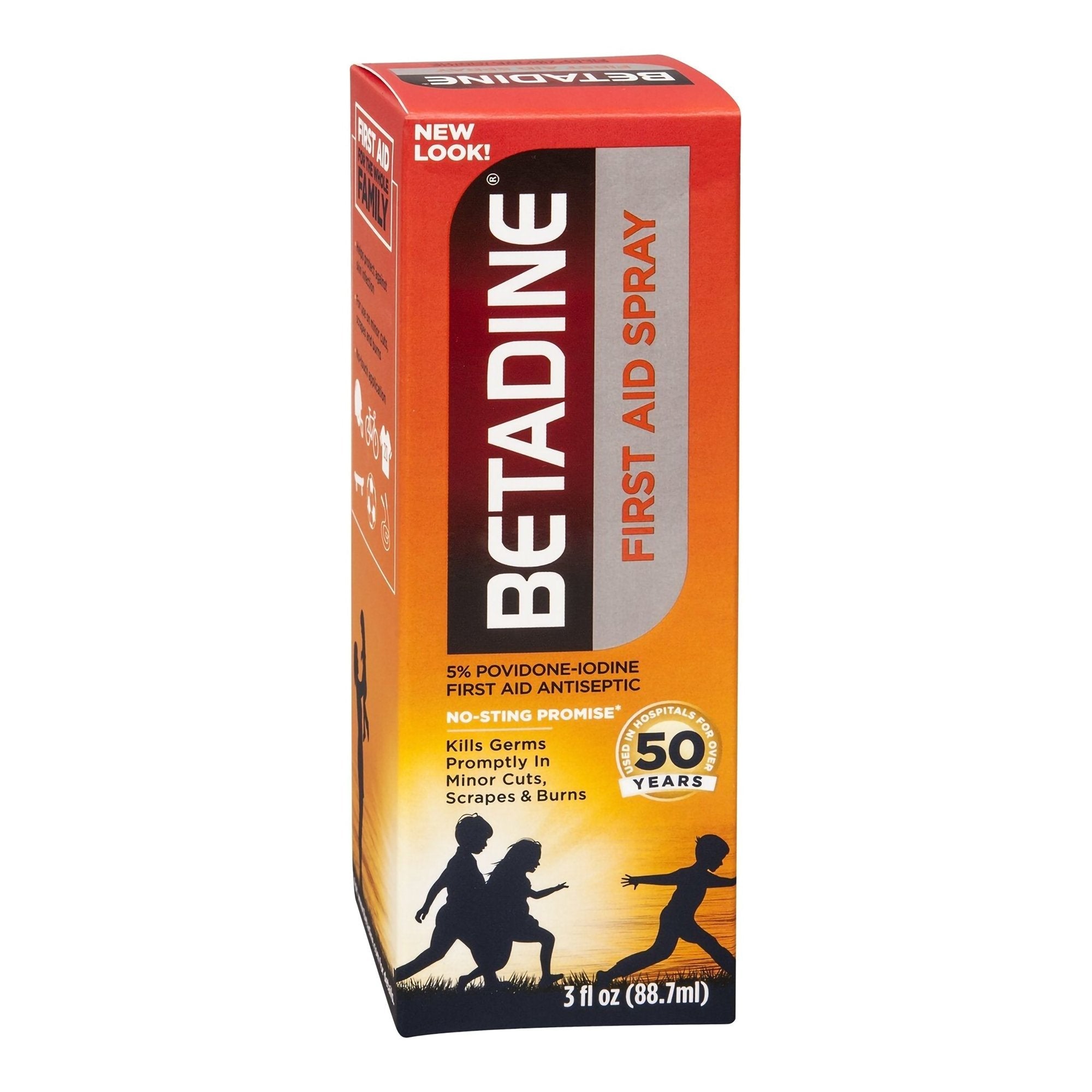 Betadine® Povidone-Iodine Antiseptic, 88.7 mL spray bottle (1 Unit)