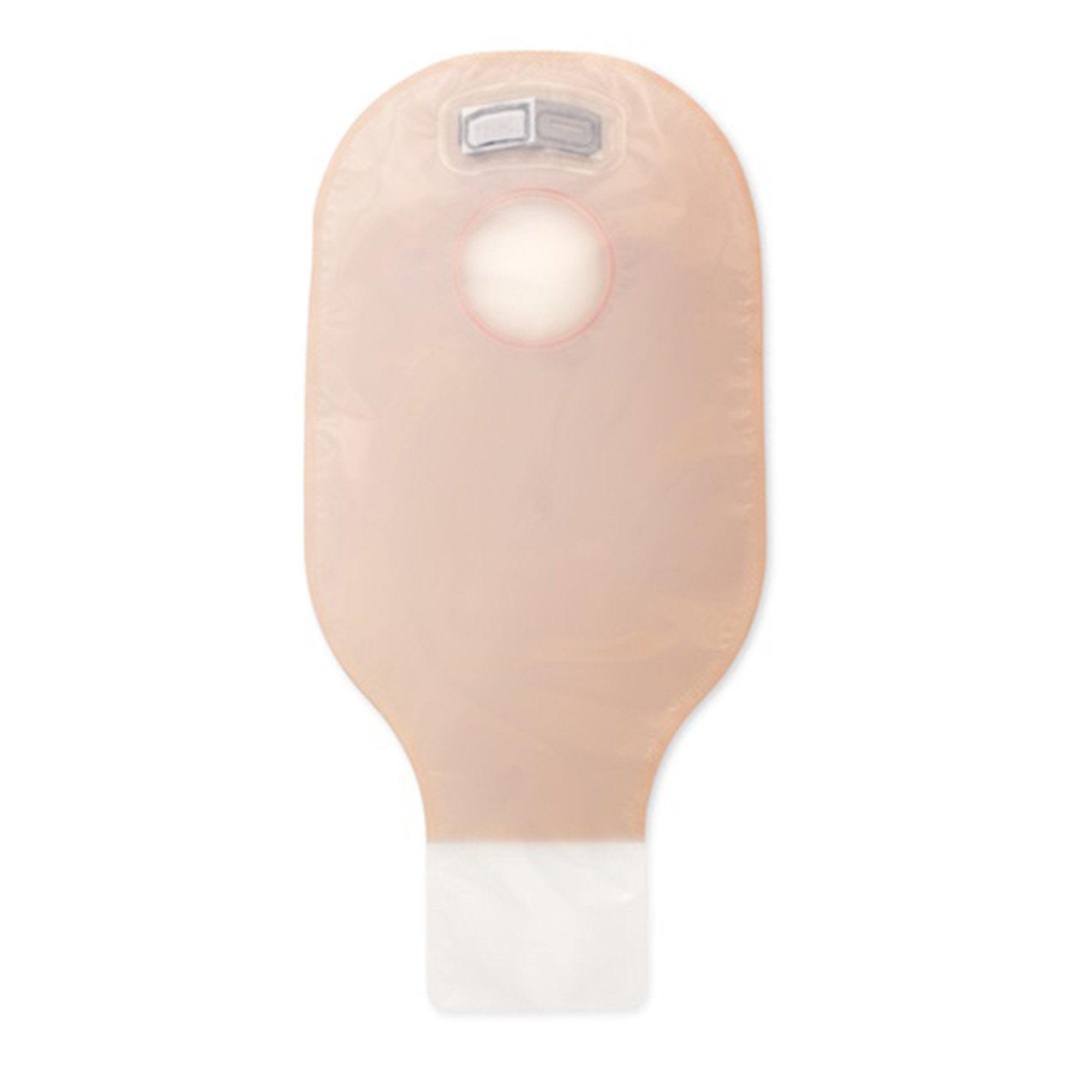 New Image™ Two-Piece Drainable Transparent Filtered Ostomy Pouch, 12 Inch Length, 2¾ Inch Flange (10 Units)