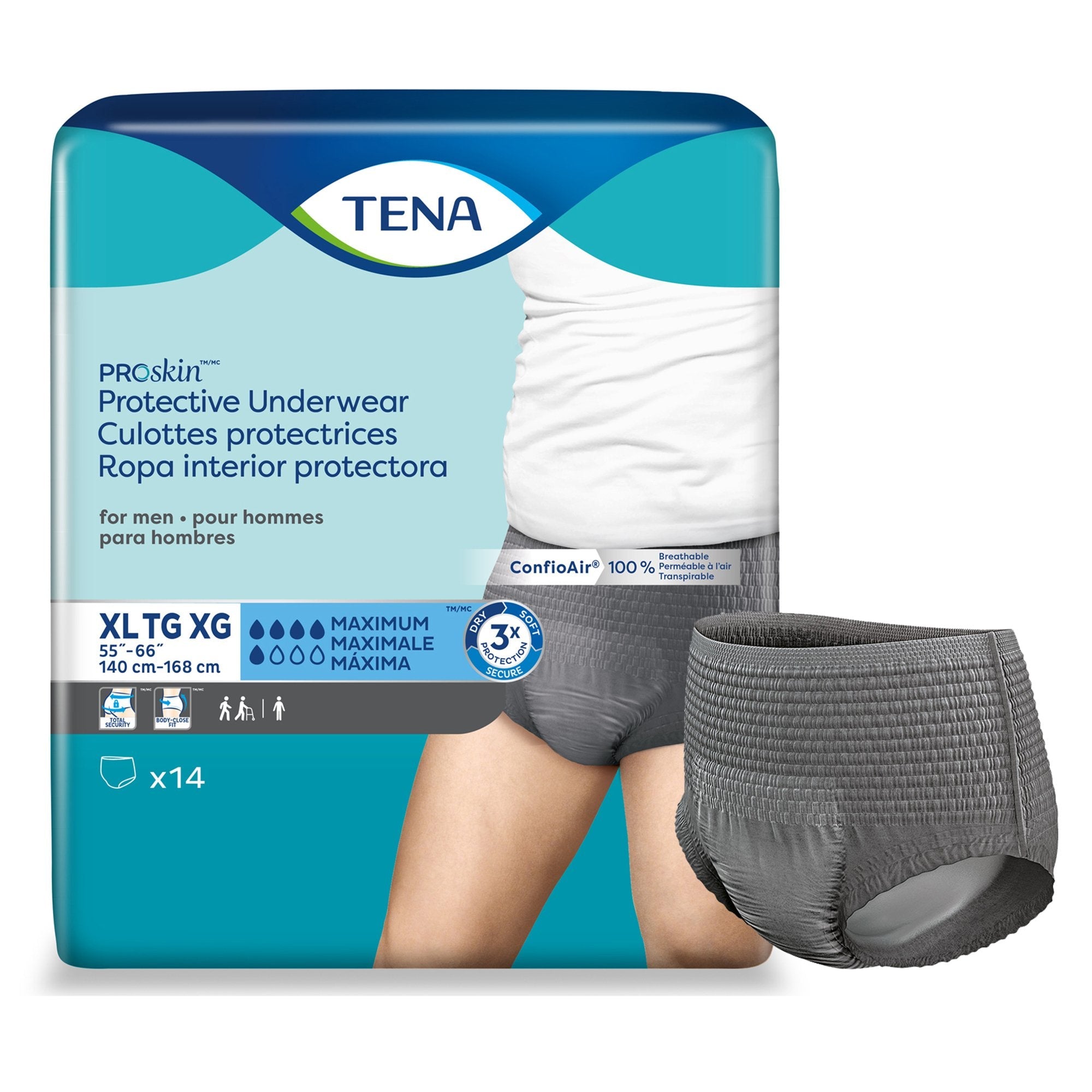 Tena® ProSkin™ Maximum Absorbent Underwear, Extra Large (14 Units)