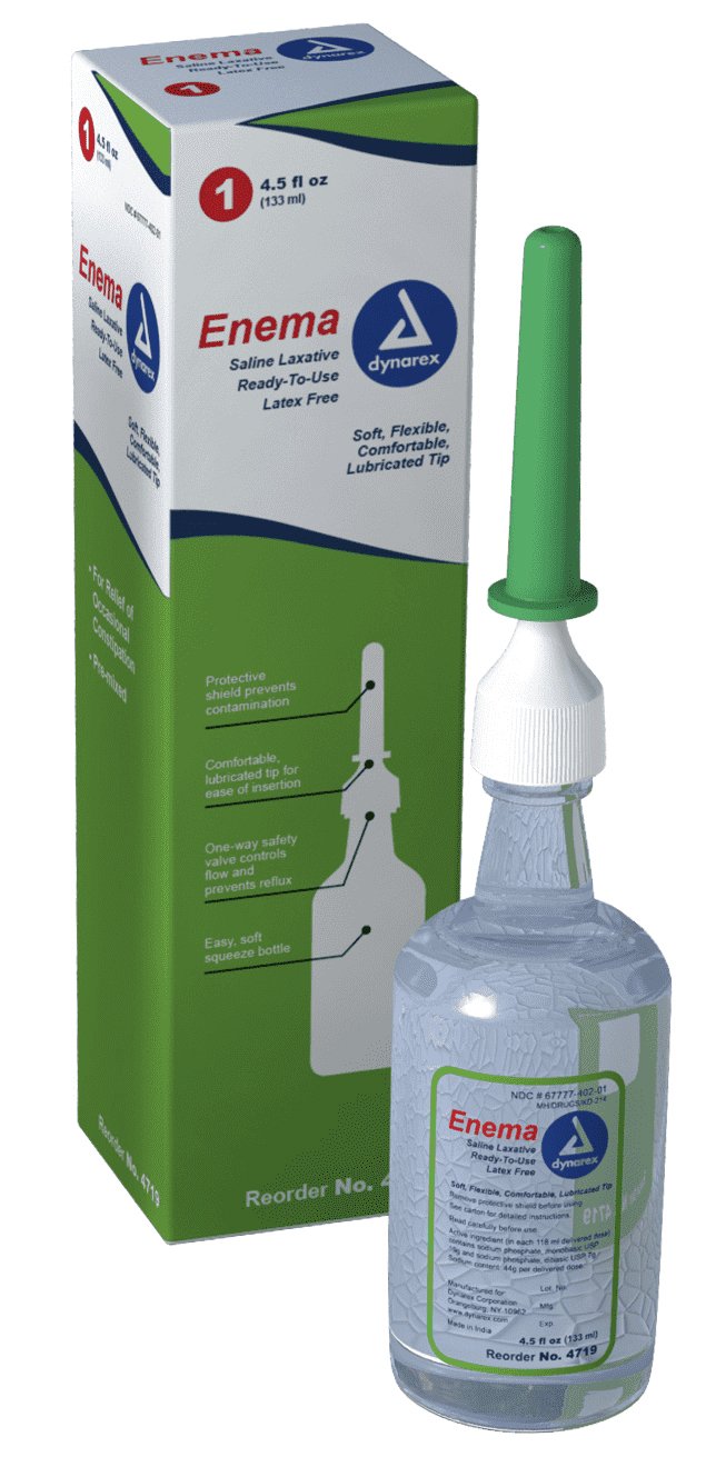 dynarex Saline Enzyme Enema (48 Units)