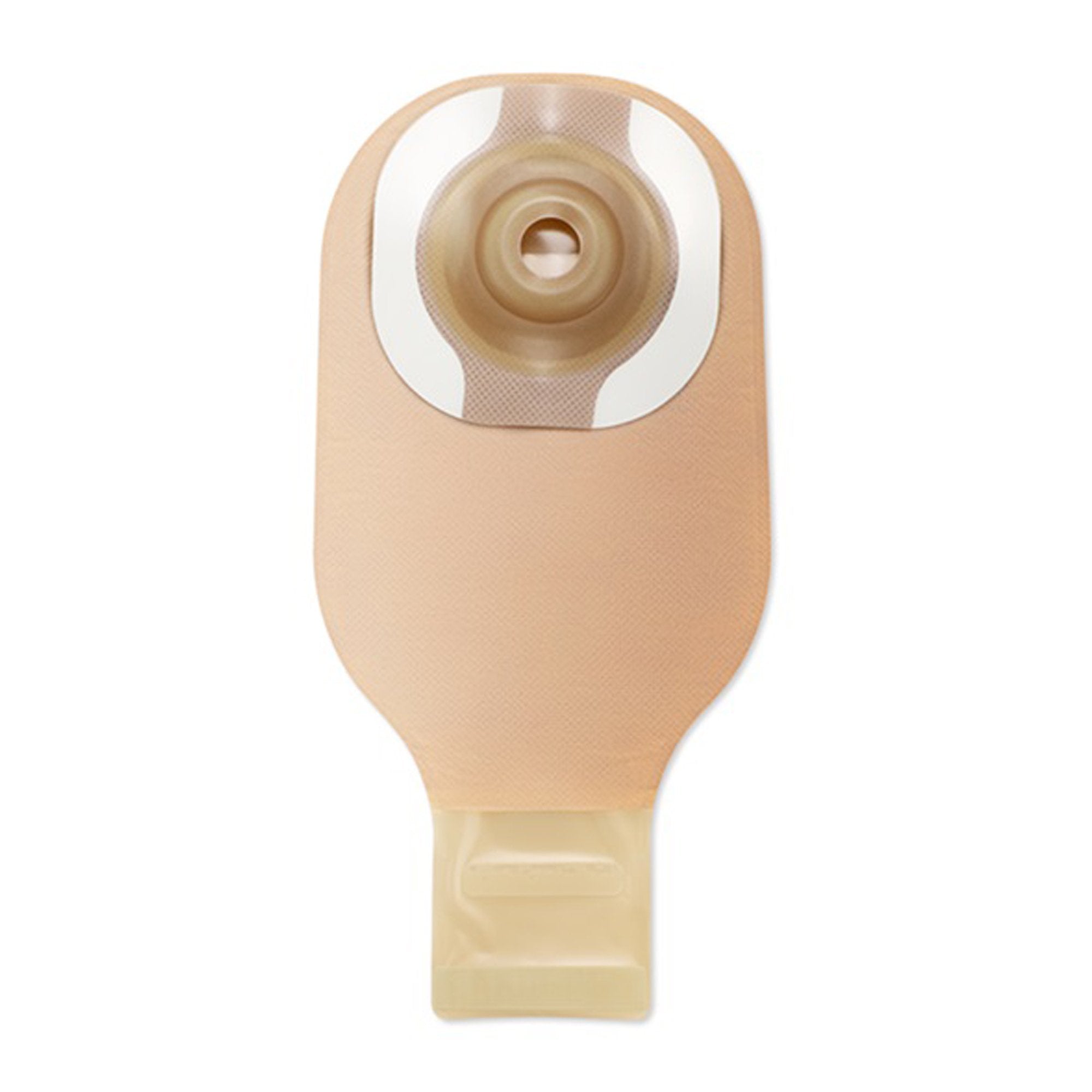 Premier™ One-Piece Drainable Beige Ostomy Pouch, 12 Inch Length, Up to 1 Inch Stoma (5 Units)