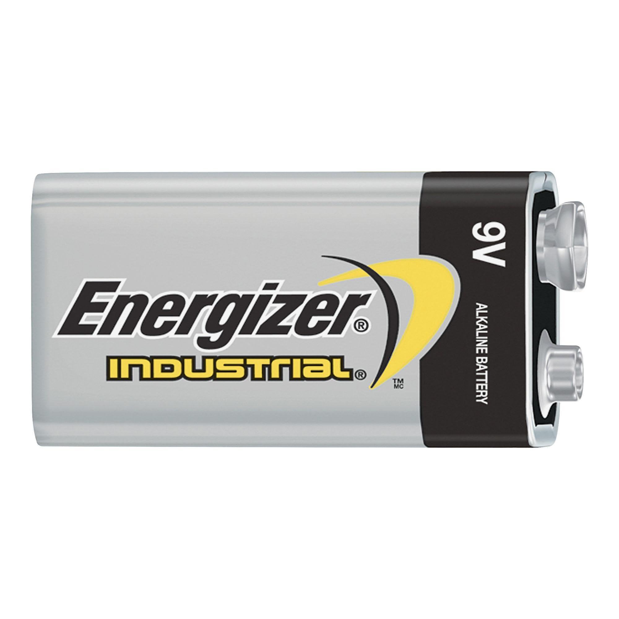 Energizer® Industrial® Alkaline Battery, 9V (72 Units)