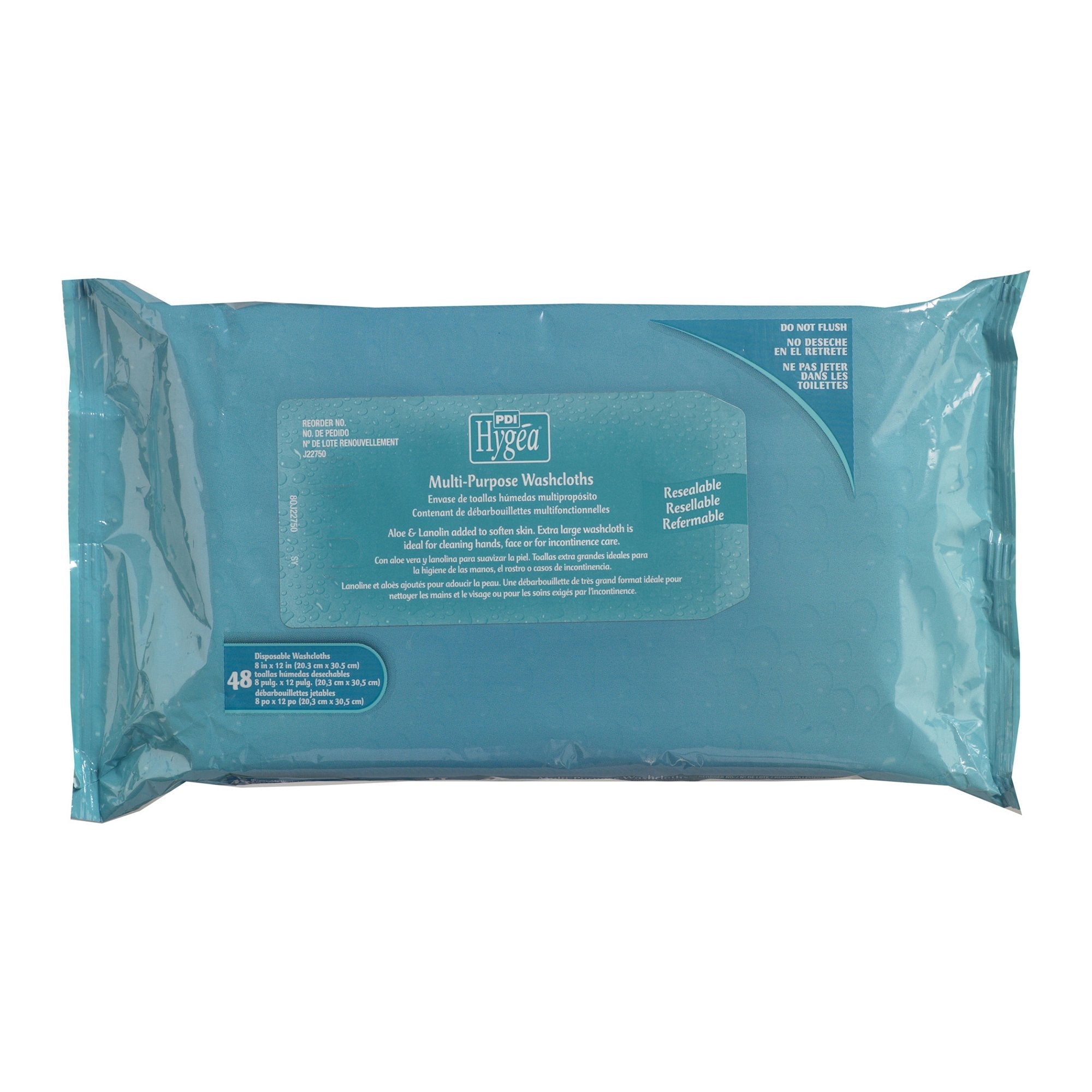 Hygea® Scented Multi-Purpose Washcloths (48 Units)