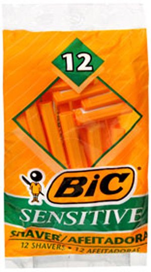 Bic® Sensitive Razor (12 Units)