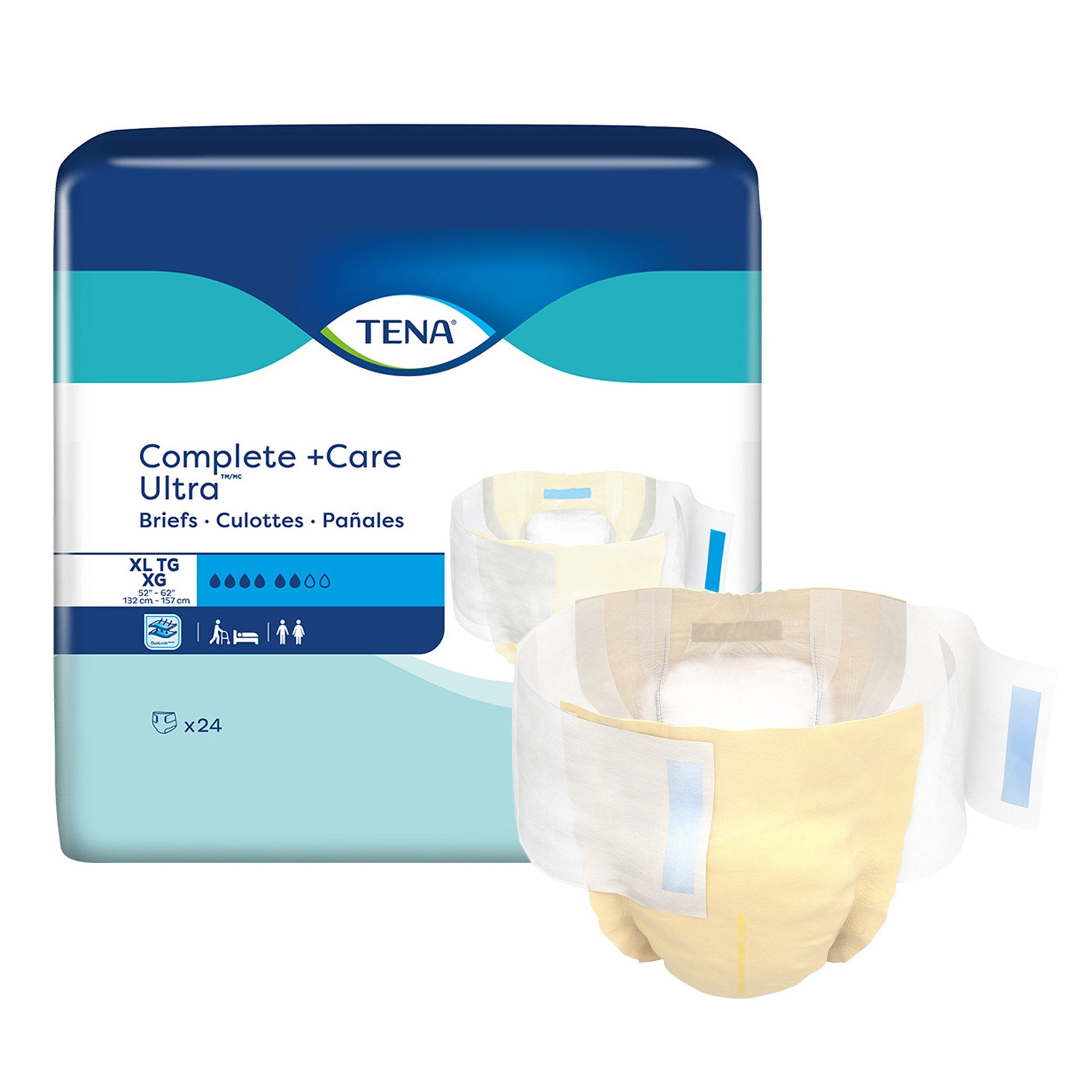 Tena® Complete Ultra™ Incontinence Brief, Extra Large (24 Units)