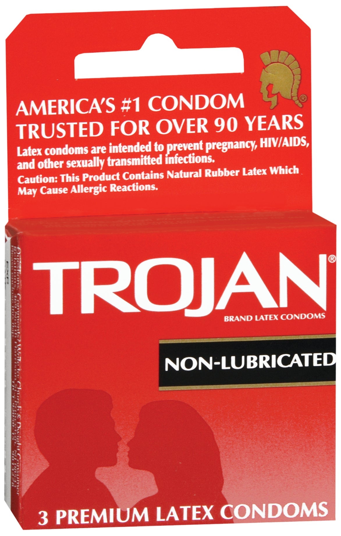 Trojan® Nonlubricated Latex Condom (3 Units)