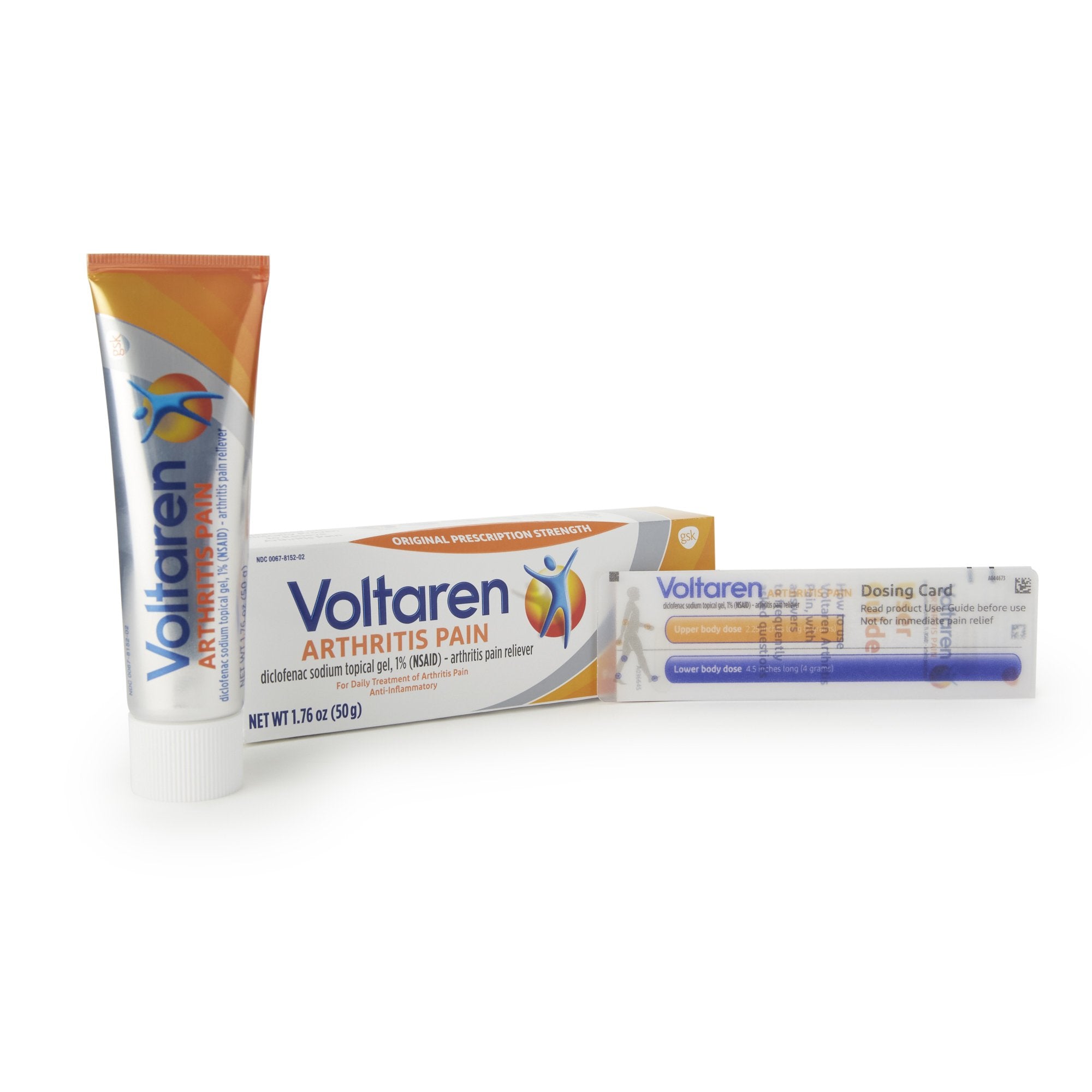 Voltaren Diclofenac Sodium Topical Pain Relief, 50 Gram Tube (1 Unit)