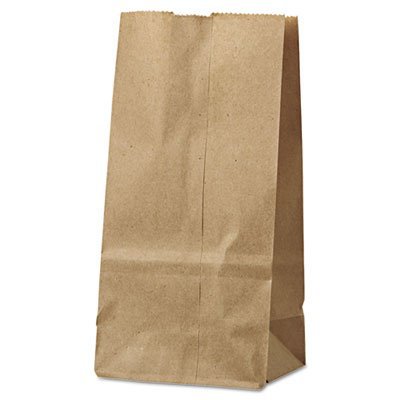 General Supply Brown Grocery Bag, Size 2 (500 Units)