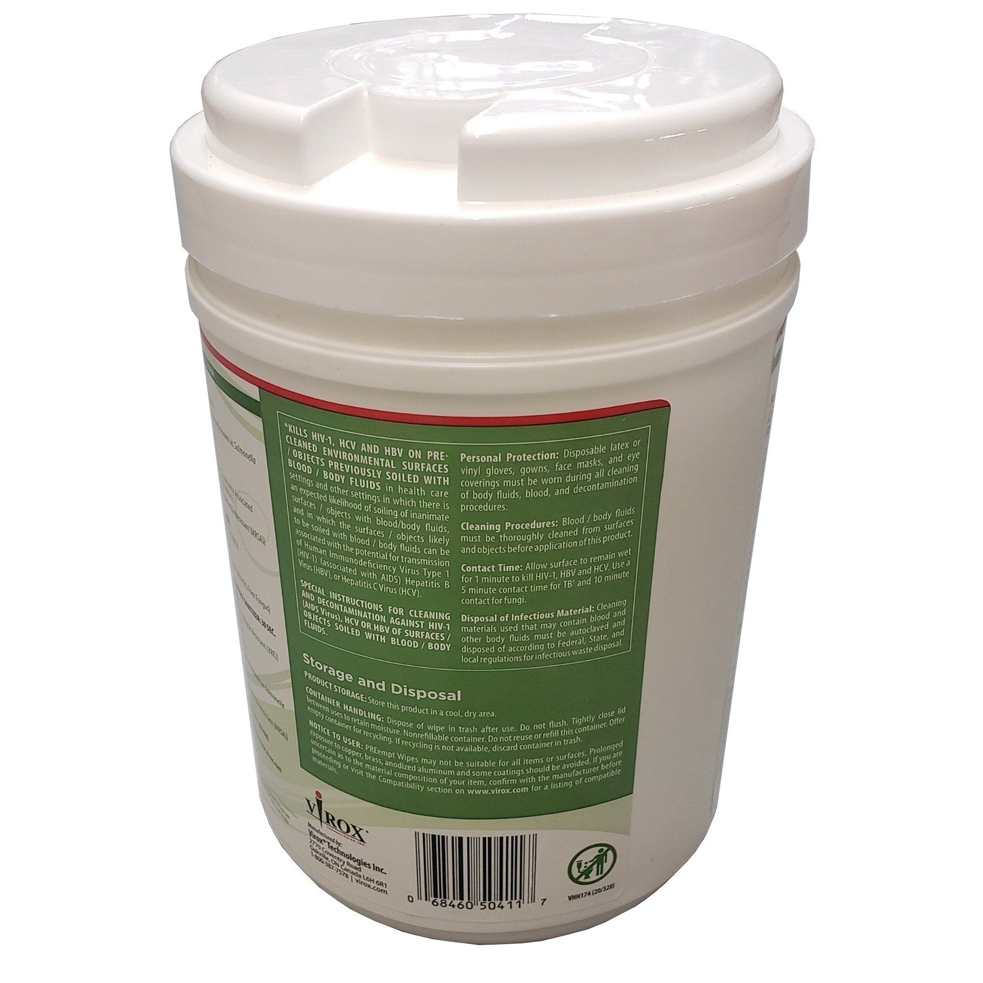 PREempt® Surface Disinfectant Cleaner Wipes (160 Units)