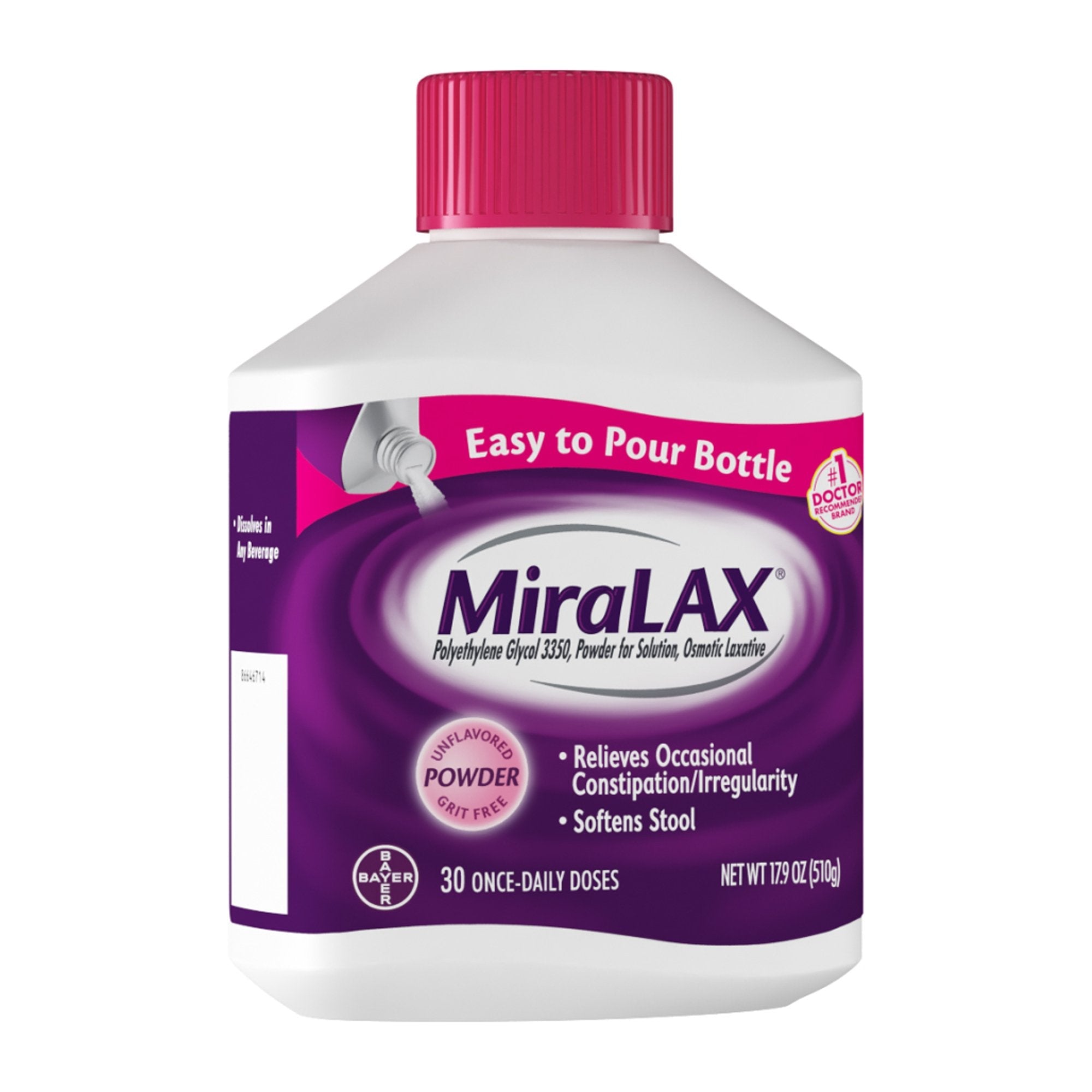 MiraLAX® Polyethylene Glycol 3350 Laxative (1 Unit)