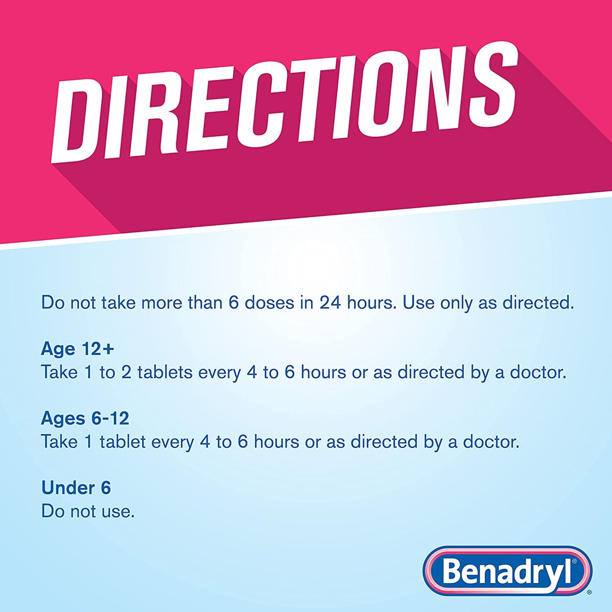 Benadryl® Allergy Ultratabs (24 Units)