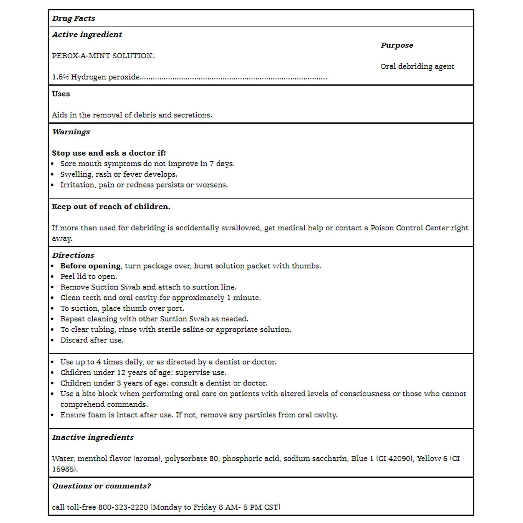 Toothette® Single Use Suction Swab System (2 Units)