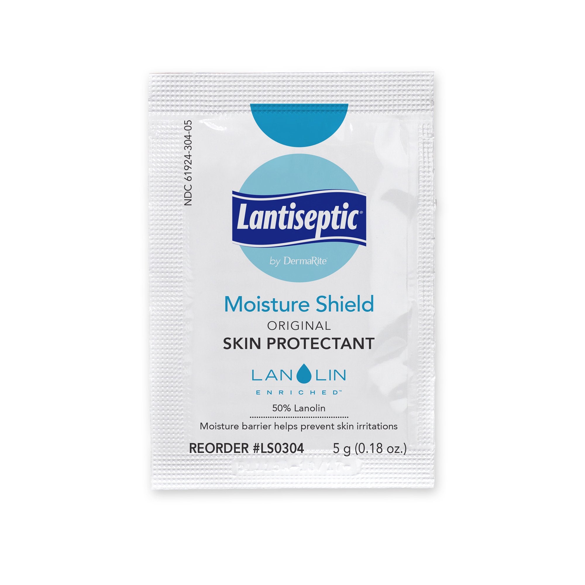 Lantiseptic Skin Protectant, 50% Lanolin, Unscented Ointment, 5 g Individual Packet (144 Units)