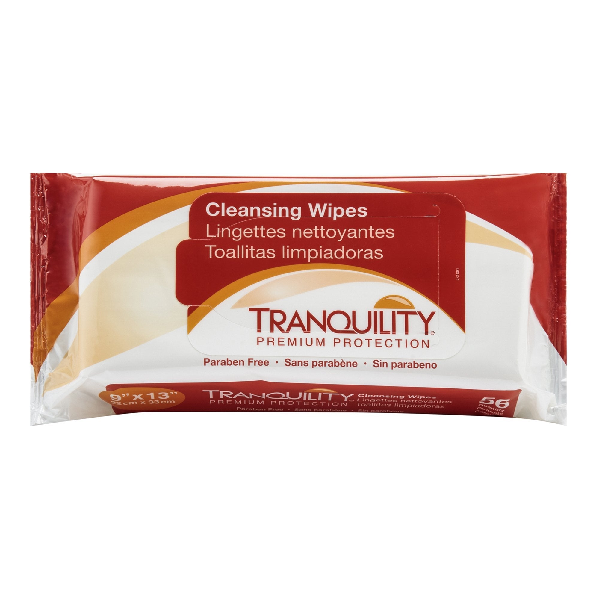 Tranquility Personal Wipes: Aloe & Vitamin E Enriched - Soft, Scented, 56 Ct