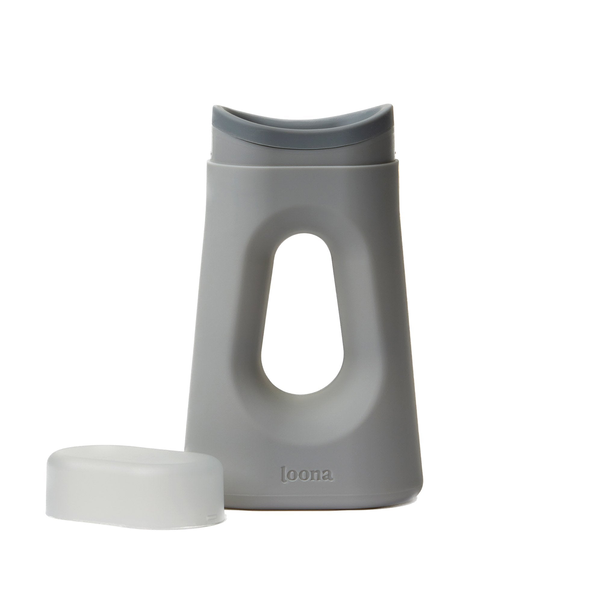 The Loona Female Urinal, Moon Grey (24 Units)