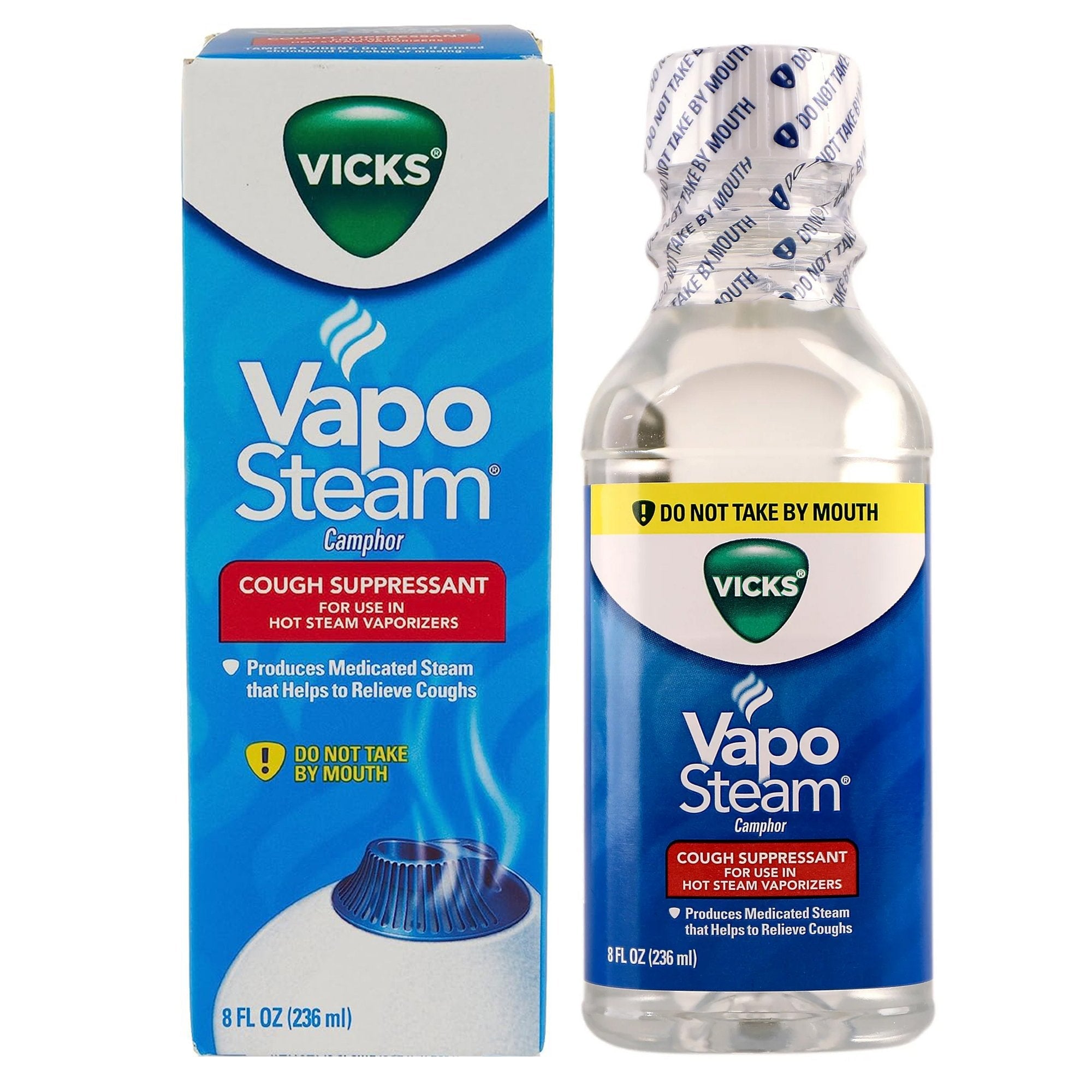 Cough Suppressent Vicks® VapoSteam® Inhilation Solution 8 oz. (1 Unit)