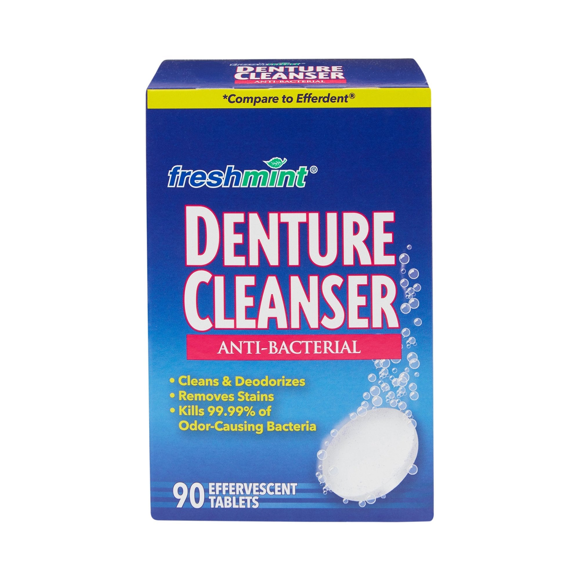 freshmint® Denture Cleanser Anti-Bacterial Tablets (1 Unit)