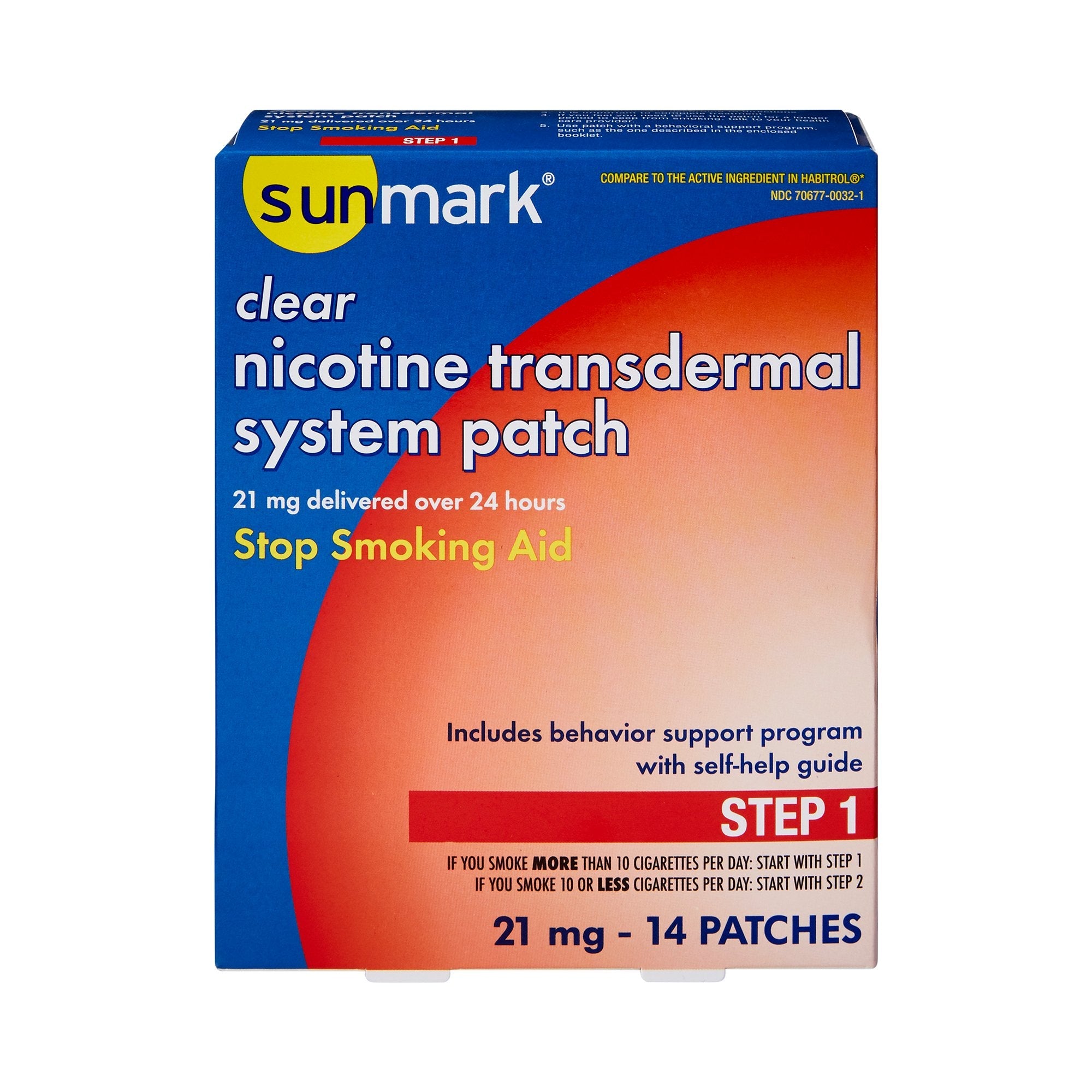 sunmark® 21 mg Nicotine Polacrilex Stop Smoking Aid (14 Units)