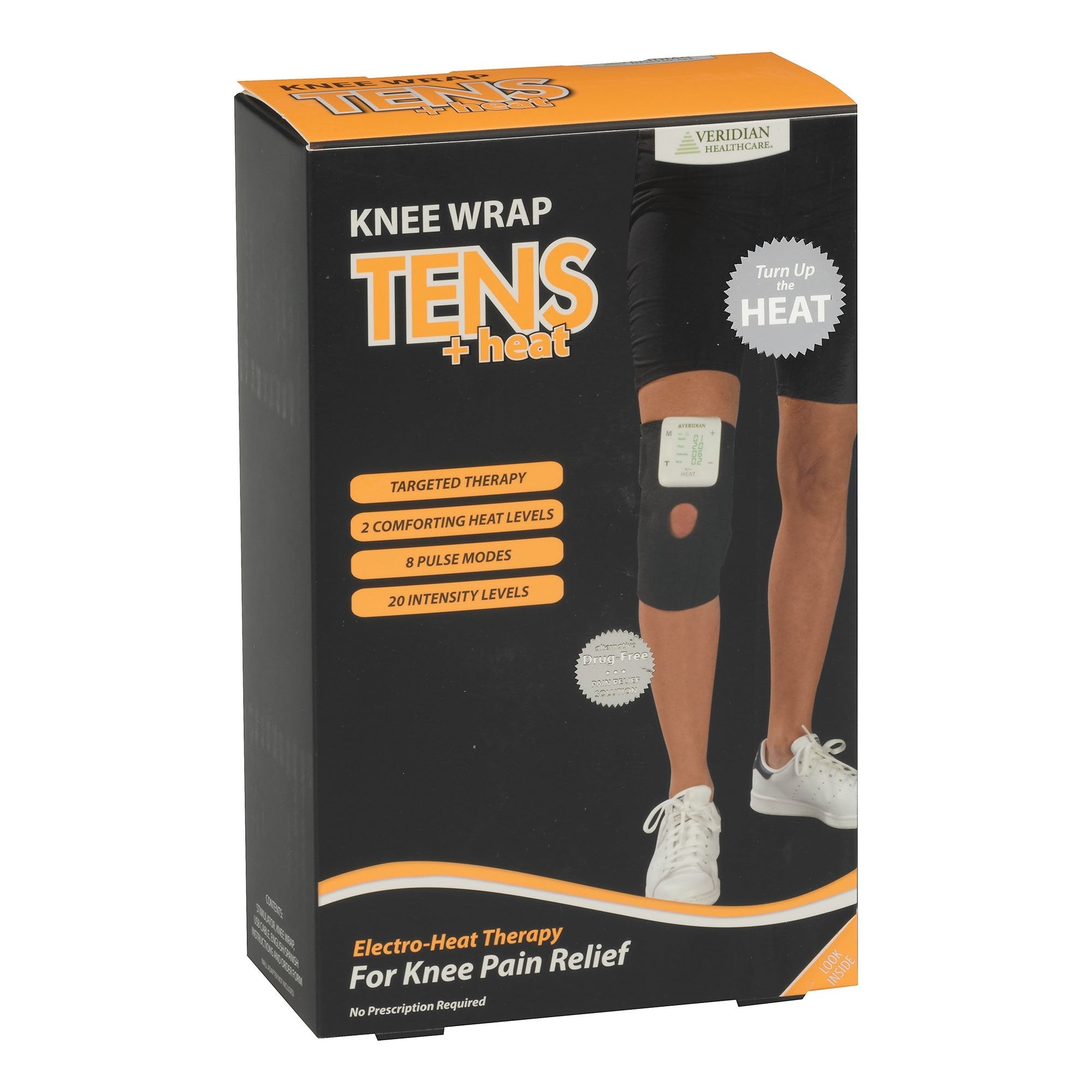 TENS Unit with Heat Conductive Knee Wrap (1 Unit)