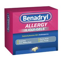 Benadryl® Diphenhydramine Allergy Relief (24 Units)